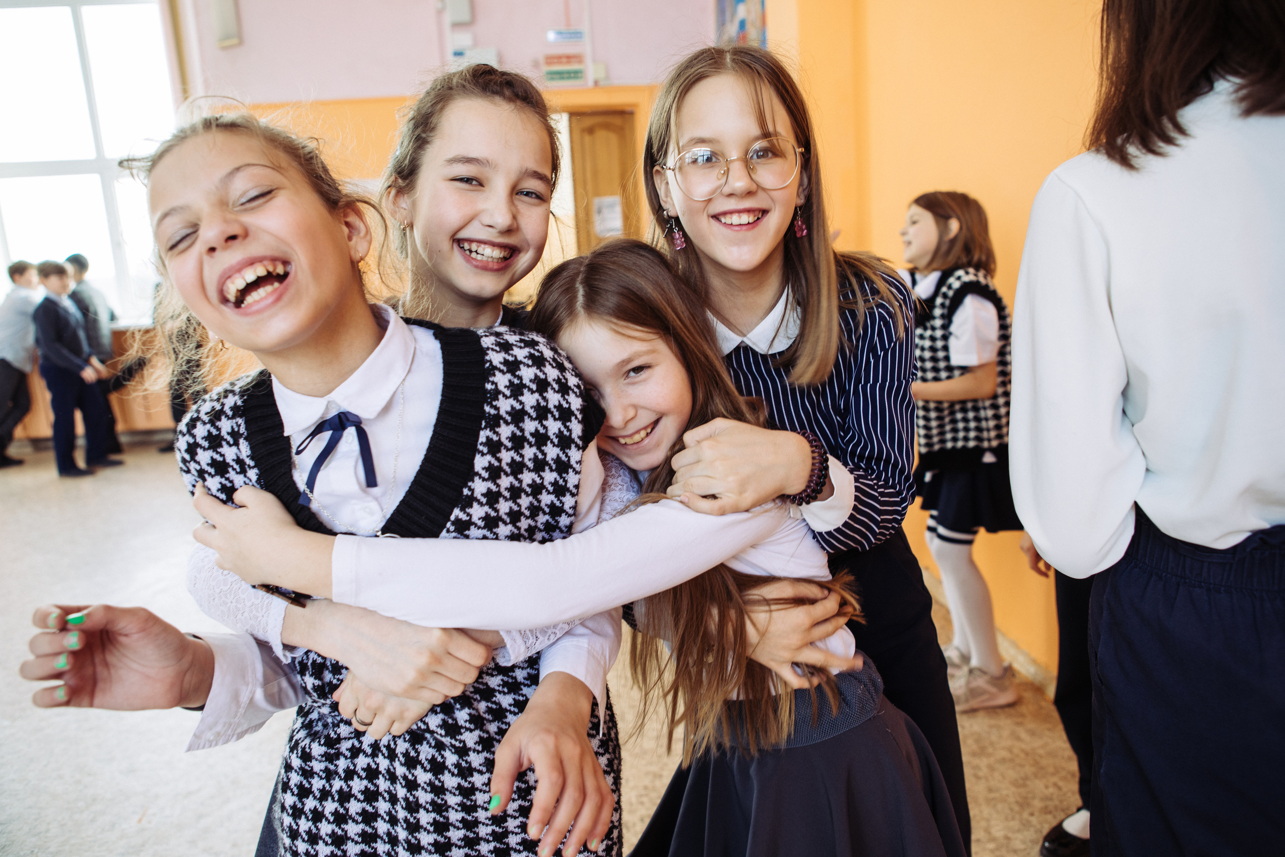 школьная фотография