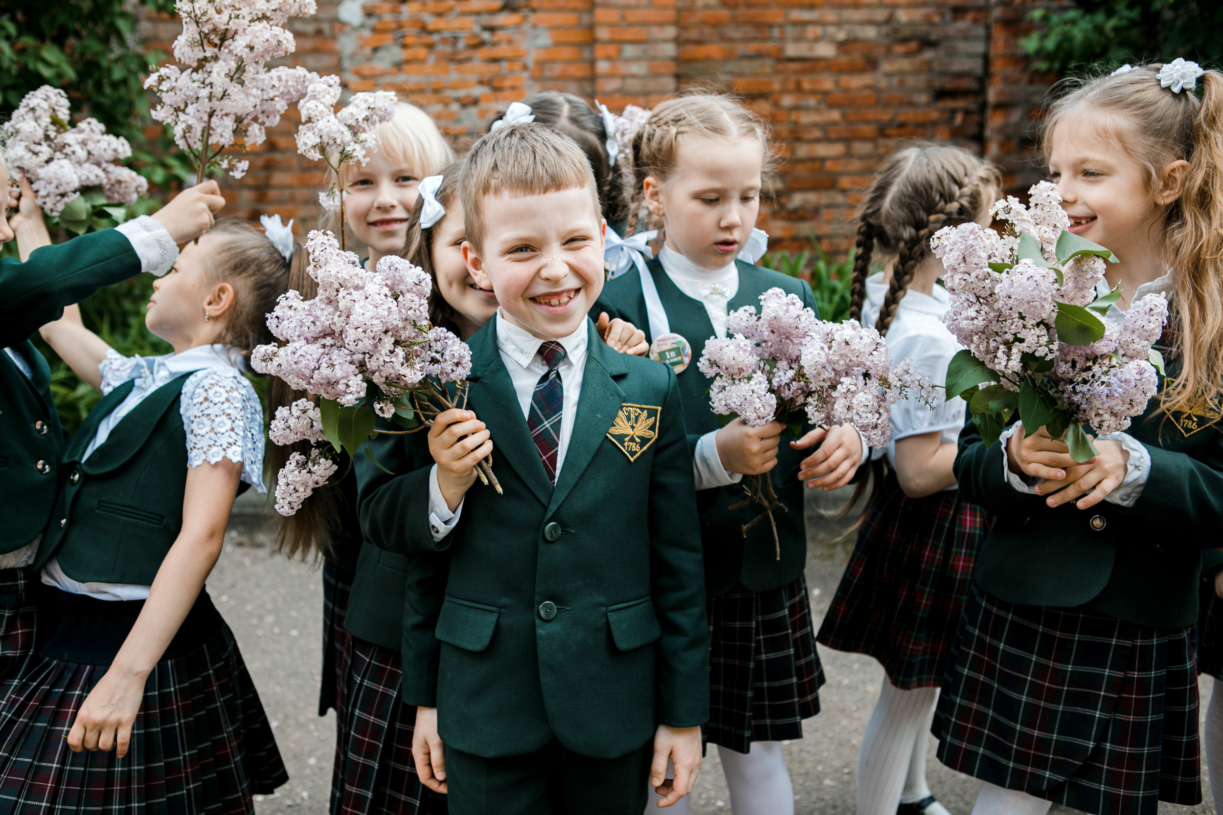 школьная фотография