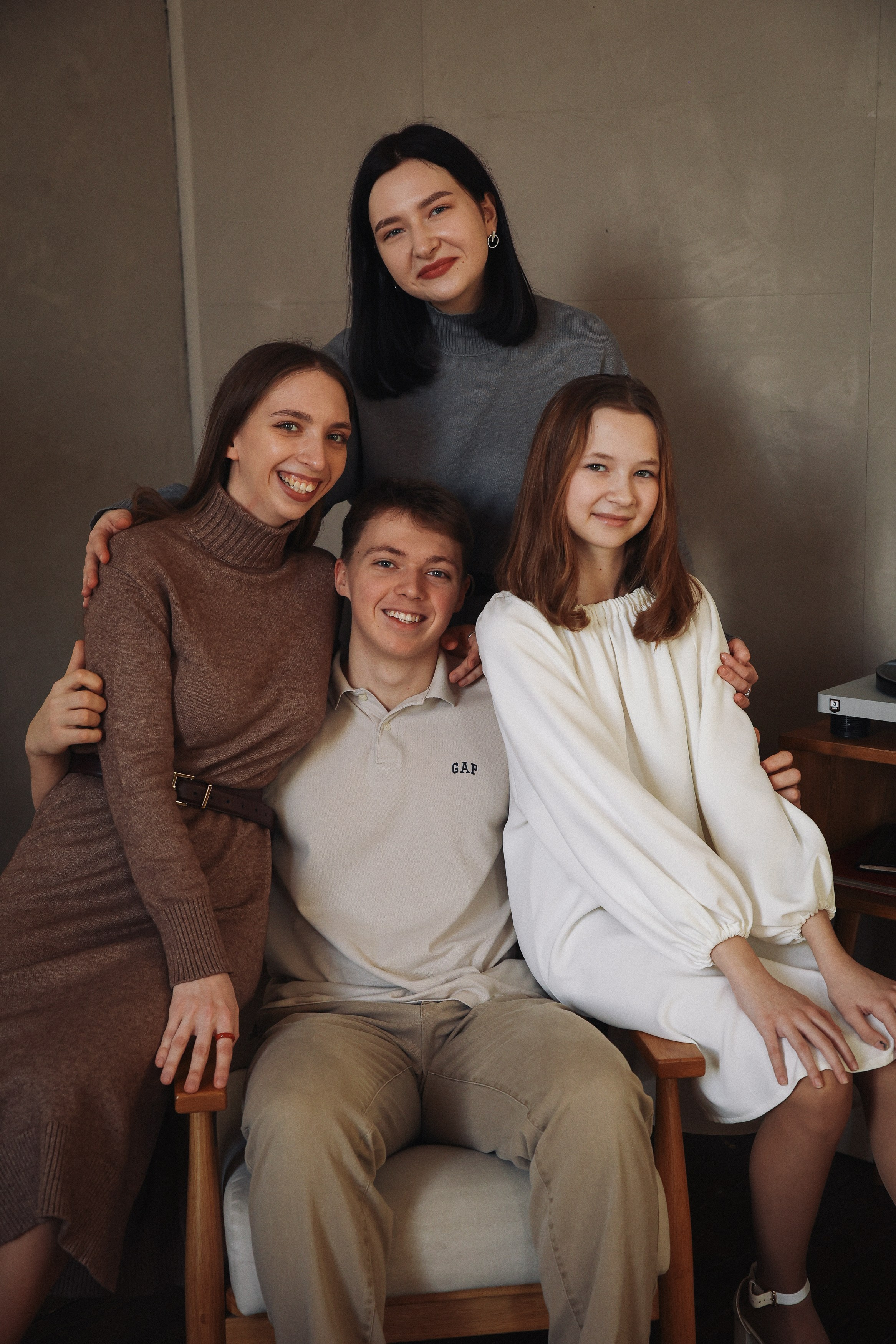 Семейная фотосессия Большая семья Фотосессия с родителями. Фотограф Владимир Москва