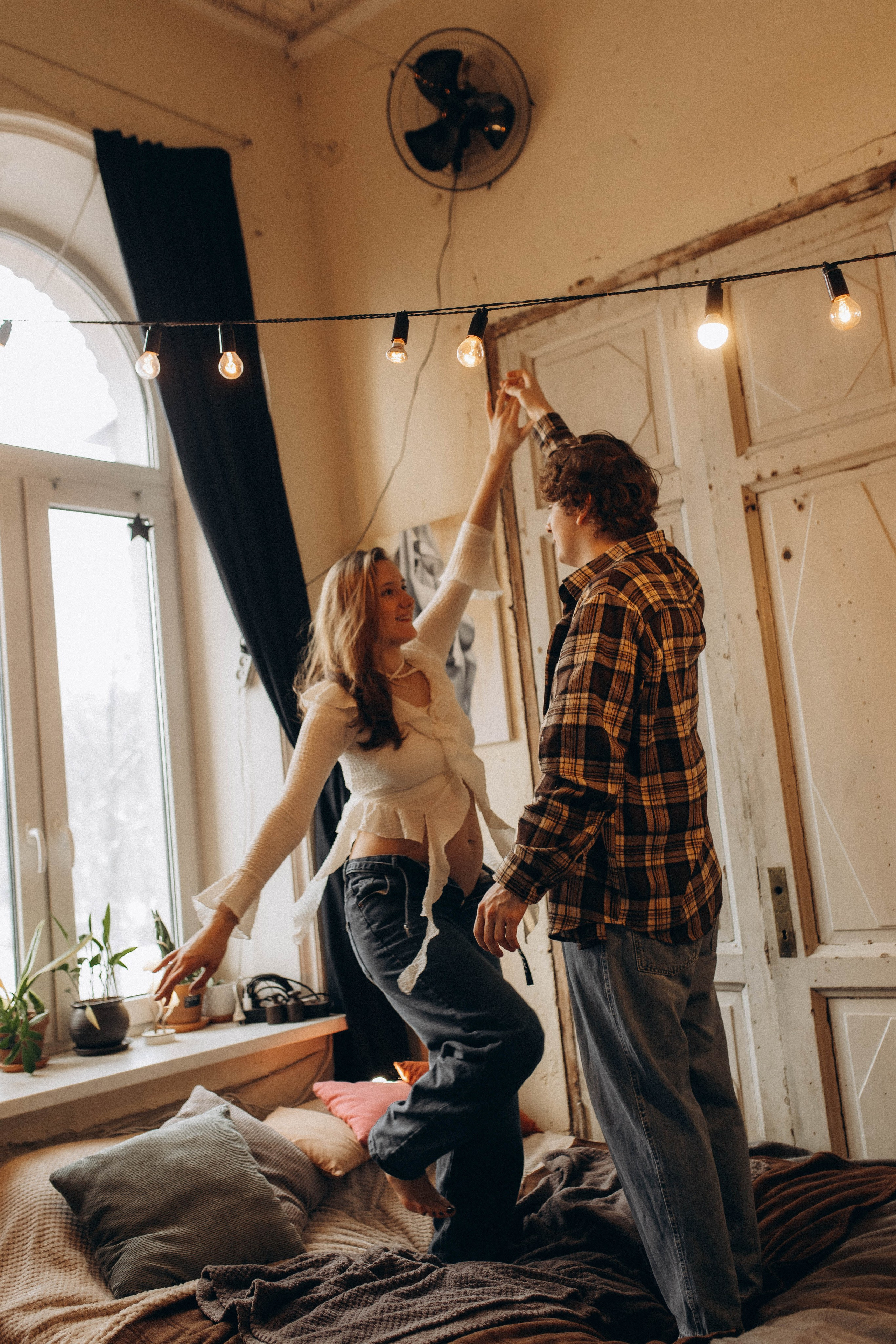 В питерской квартирке на Никольской. Фотограф Саратов