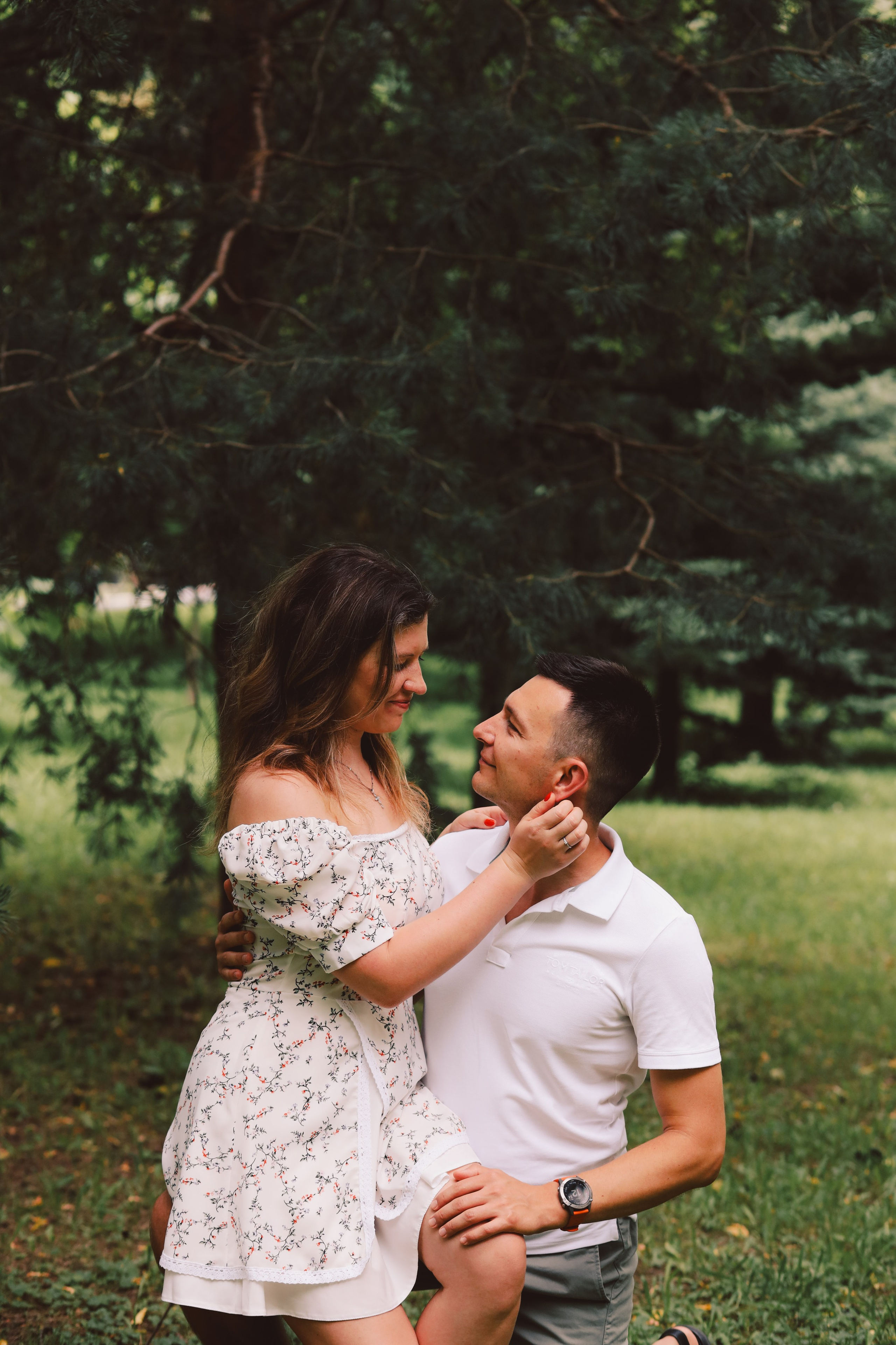 Семейная фотосессия летом. Фотограф АняКа Мытищи