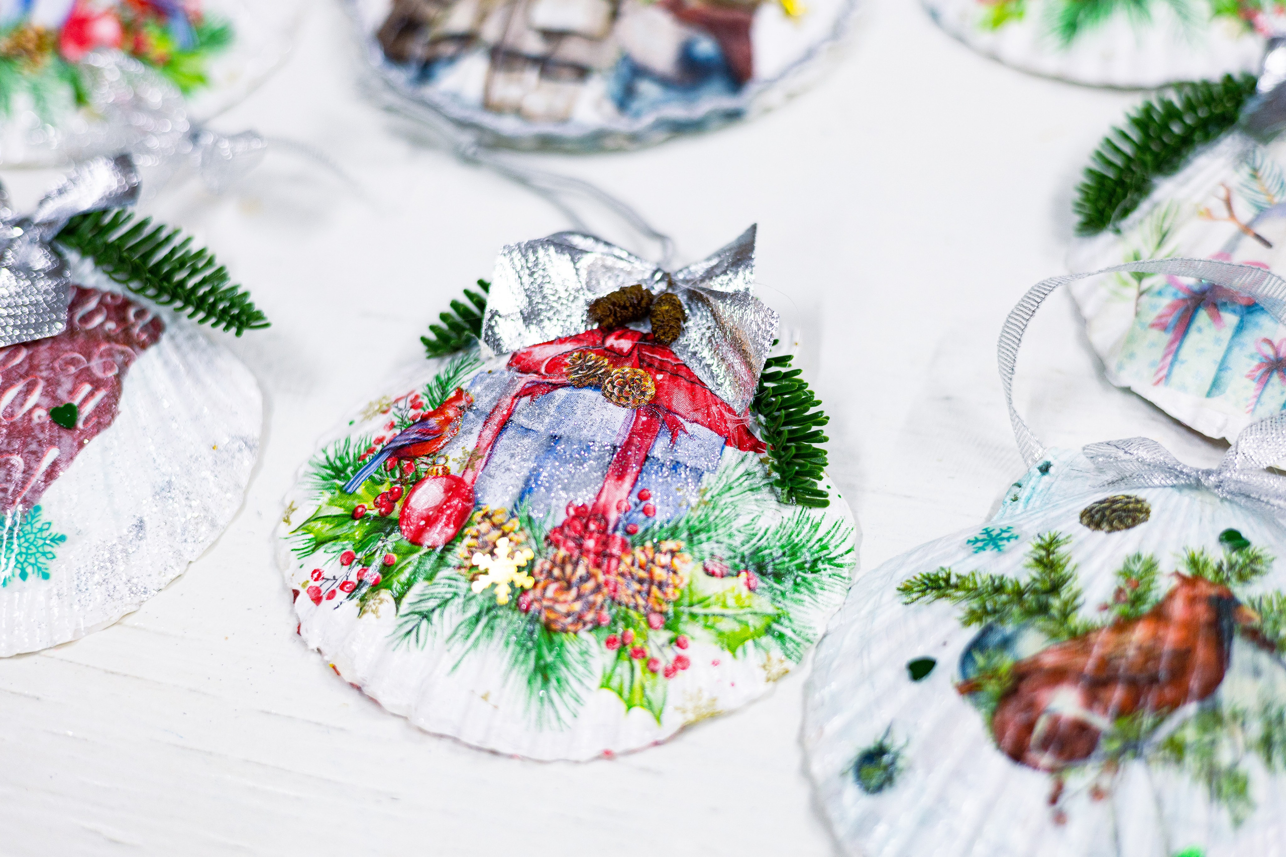 Мастер-класс по украшению морских ракушек в технике декупаж. Школа для девочек во Владивостоке — Само Совершенство