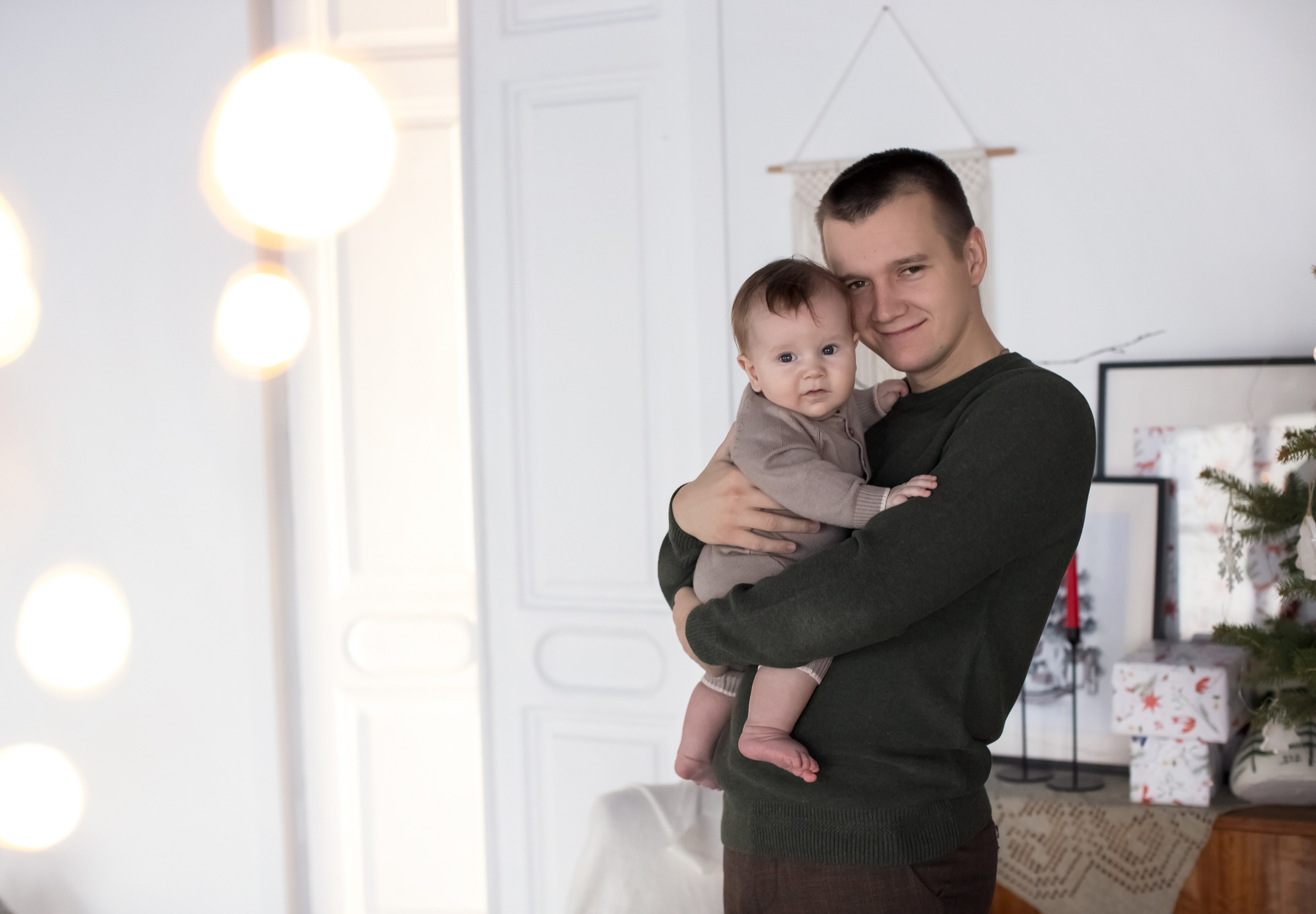 Первый Новый год. Семейный и детский фотограф в Саратове Полина Коткина