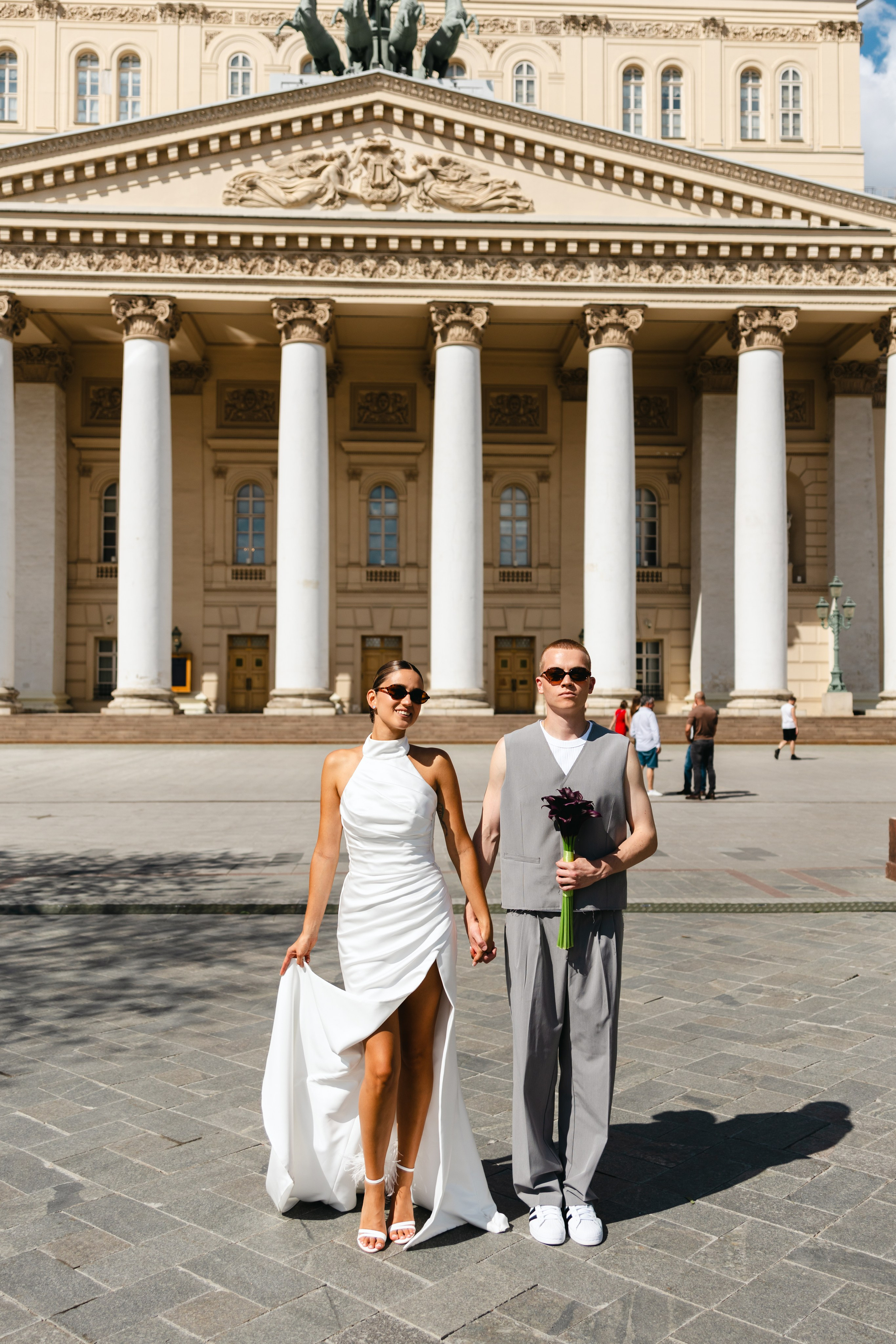 Большой Театр / Свадебная фотосессия. Фотограф в Москве Зябченко Екатерина. Съемки беременности, love story, семейный, портреты в студии и на улице