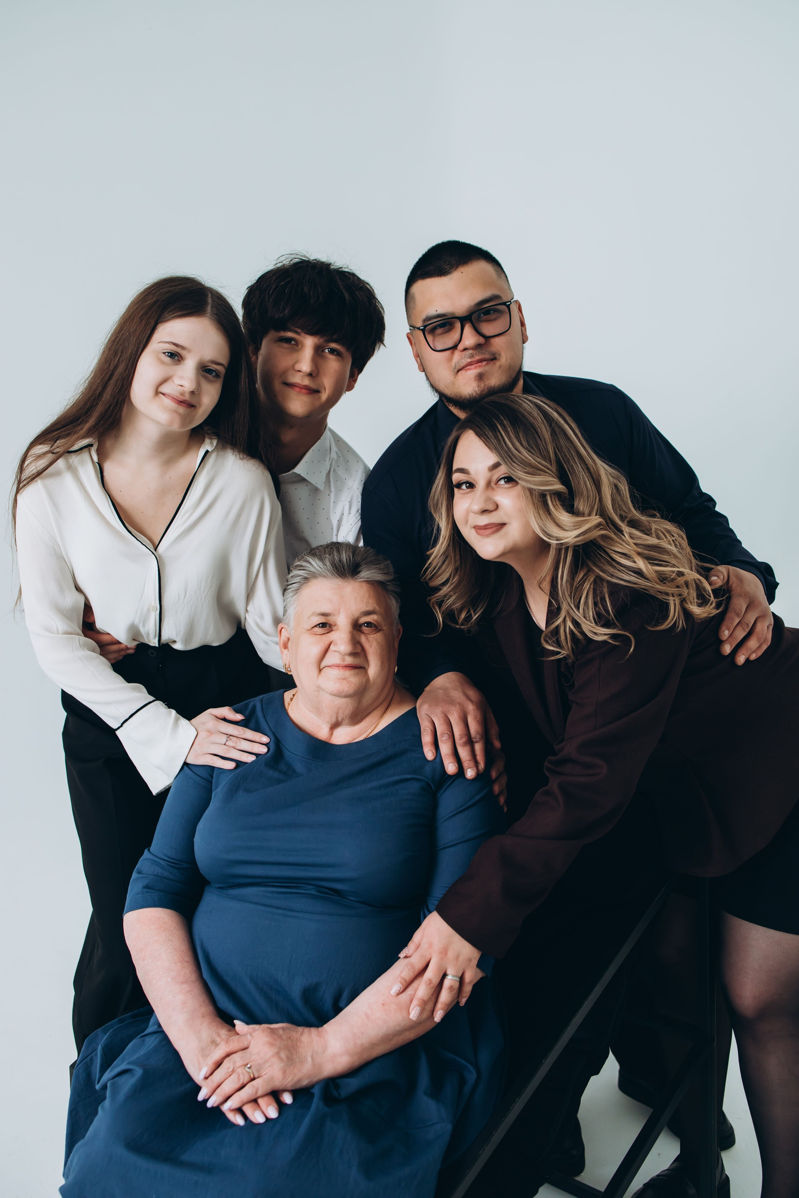 Бабушка и все самые родные рядом. Семейный фотограф Нижневартовск Тюмень Ефимова Ирина