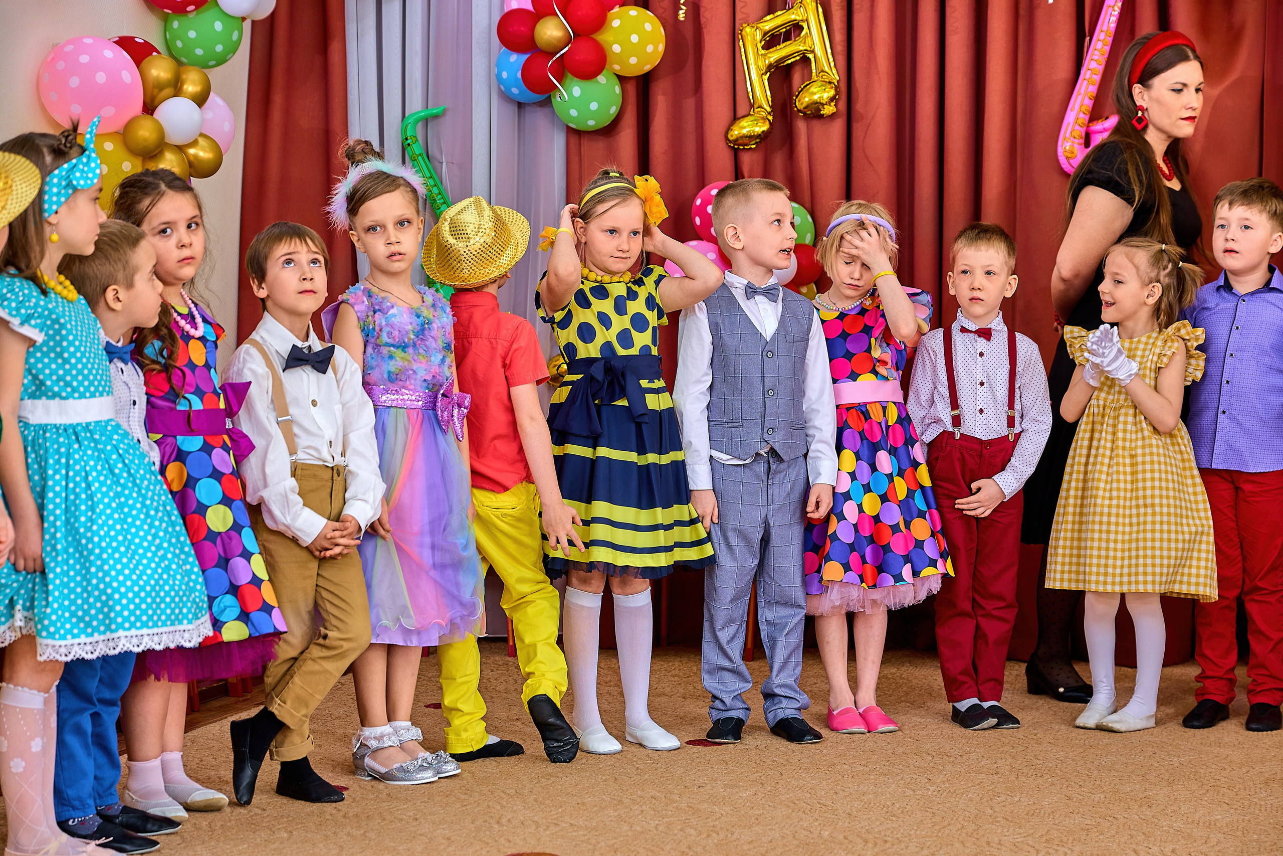 Фотосъёмка выпускного утренника в детском саду. Выпускные альбомы в Москве фотограф Алина Пащук
