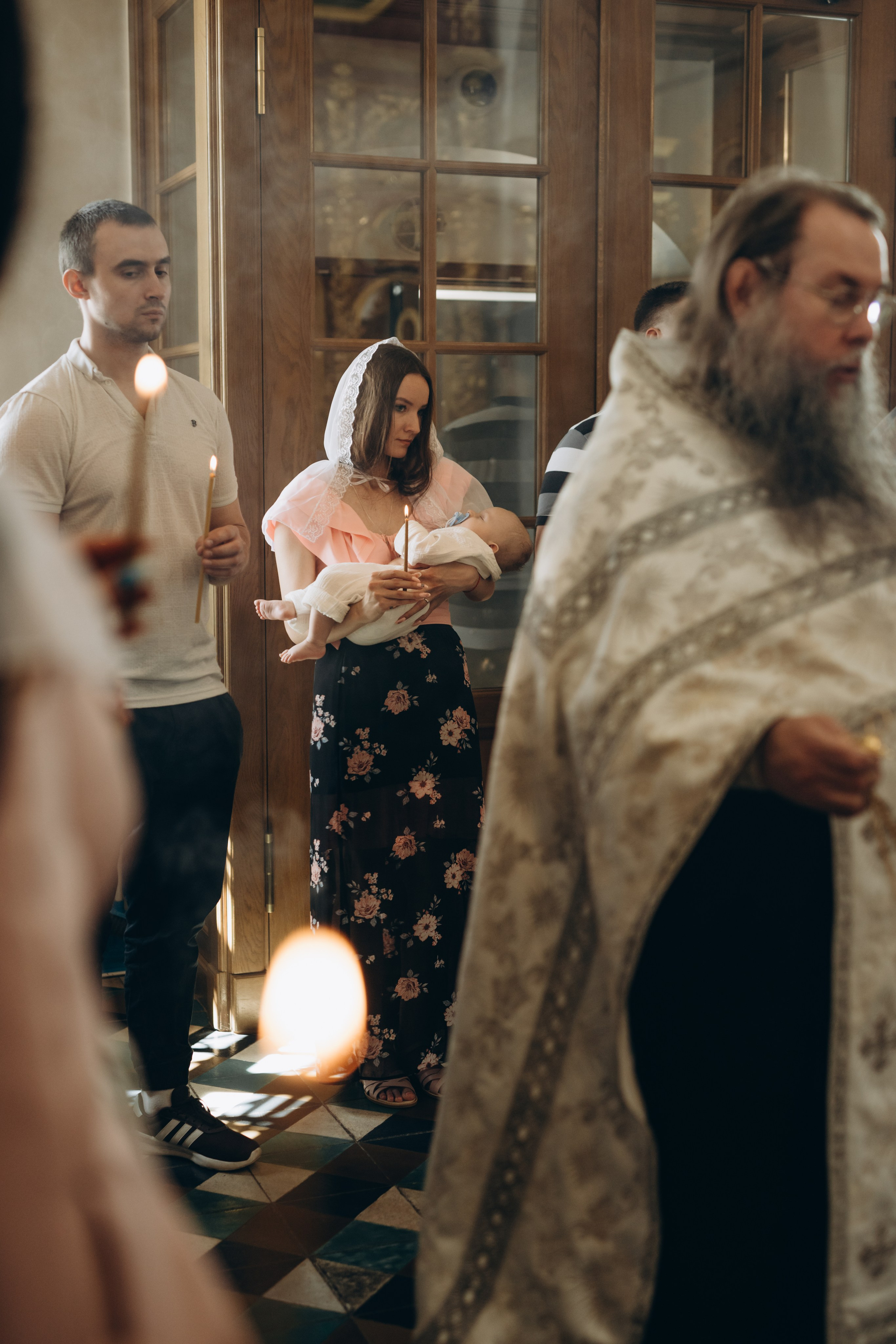 Крещение малышей