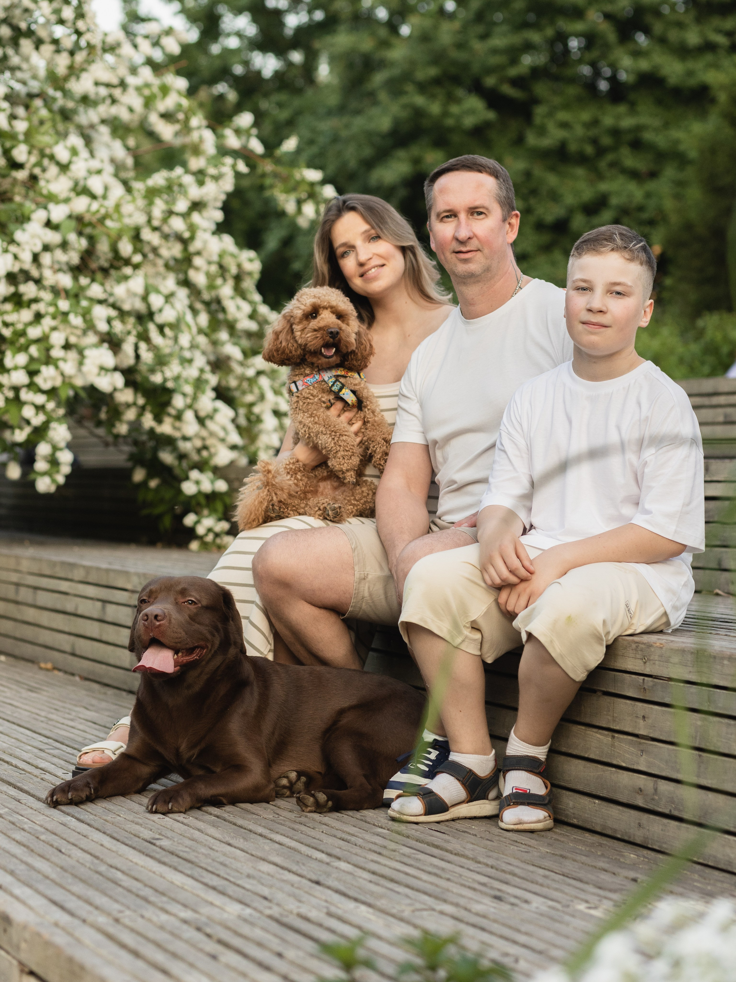 С домашними любимцами. Портретный фотограф в Калининграде Алеся Раух