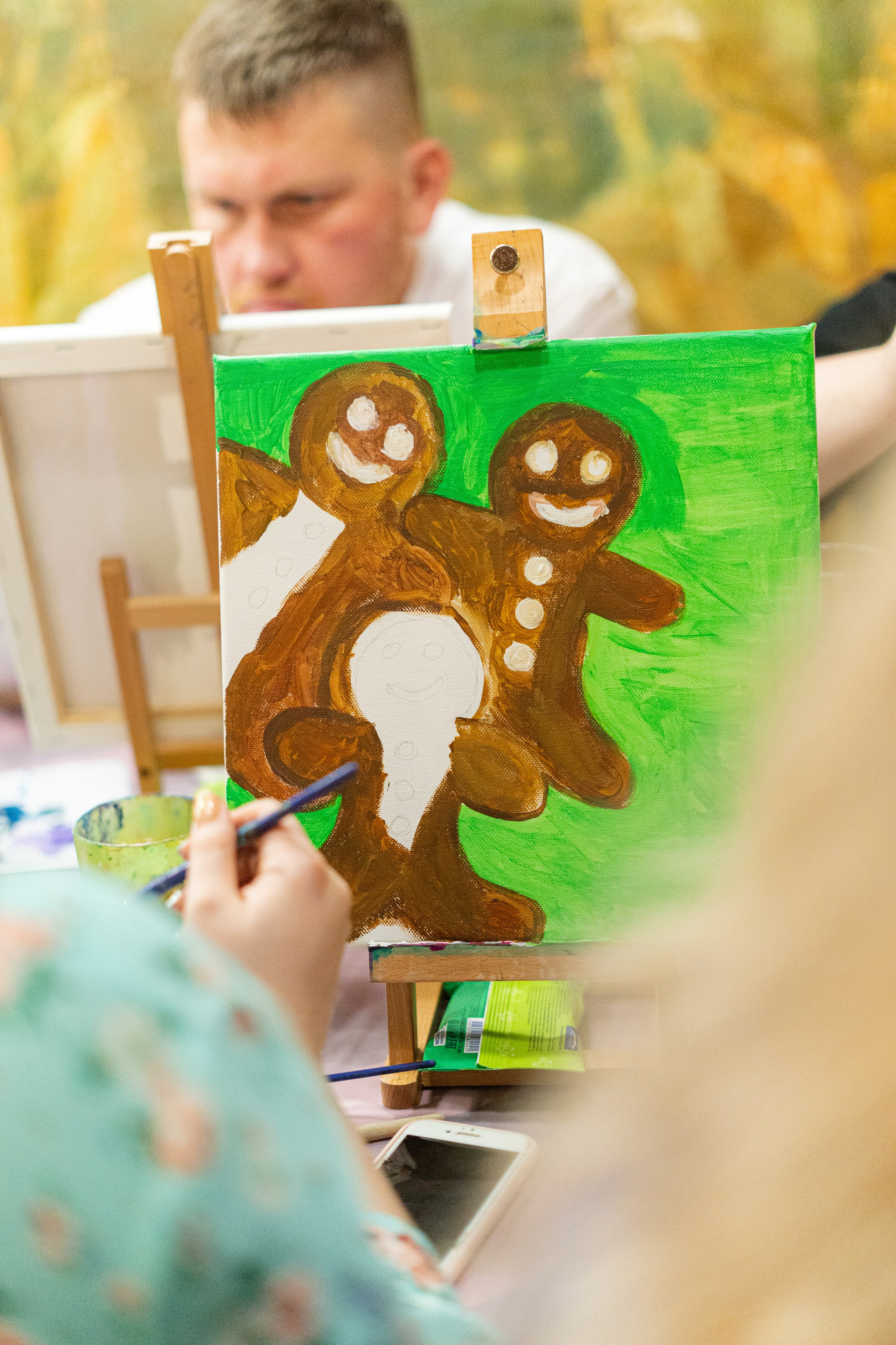 Корпоратив Teach Me Art 2. Портретный фотограф в Москве и Санкт-Петербурге Арина Чех