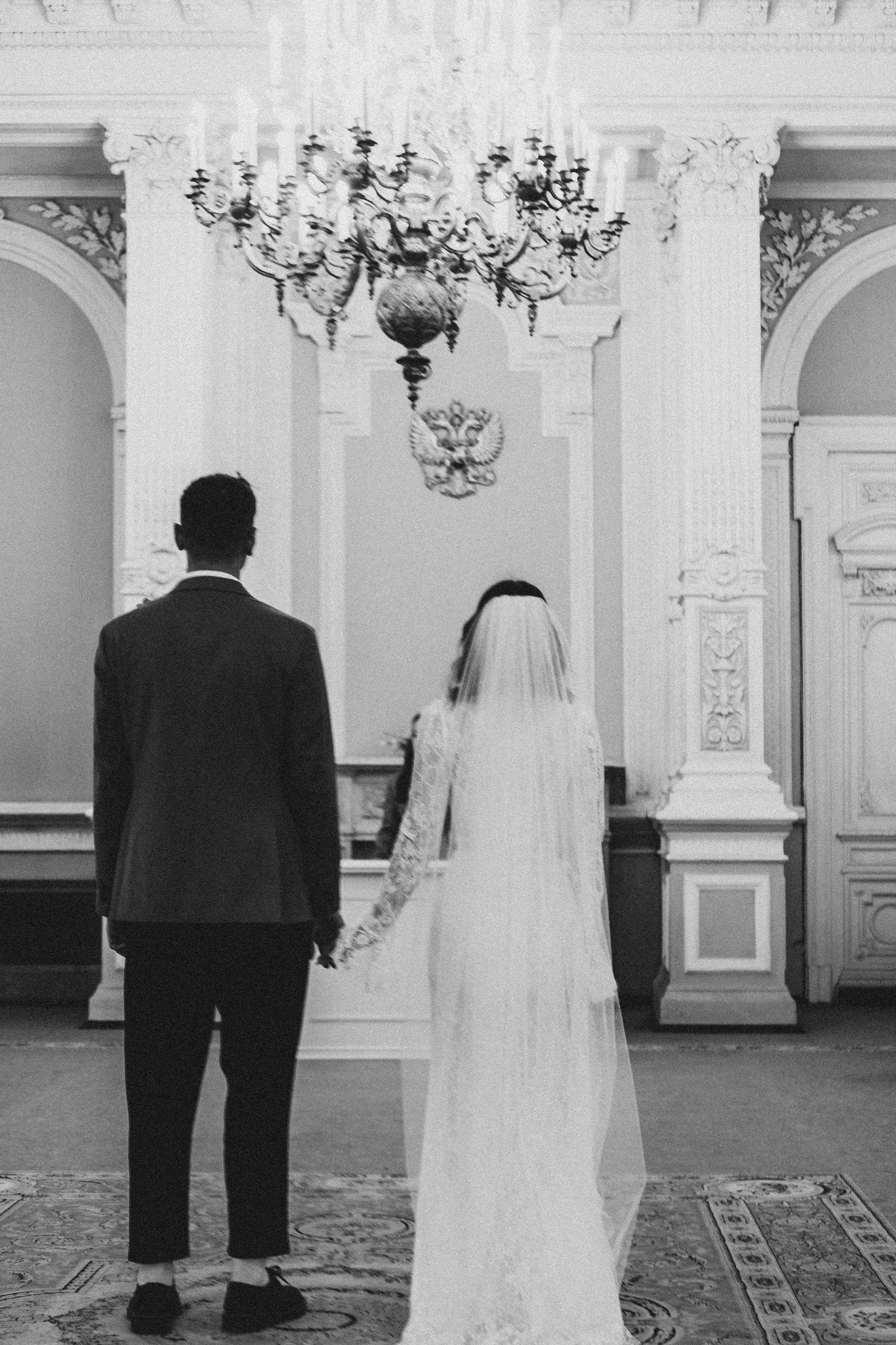 СВАДЕБНАЯ СЬЕМКА В ПЕРВОМ ДВОРЦЕ БРАКОСОЧЕТАНИЯ. Профессиональный фотограф, Санкт-Петербург — Виктория Богомолова