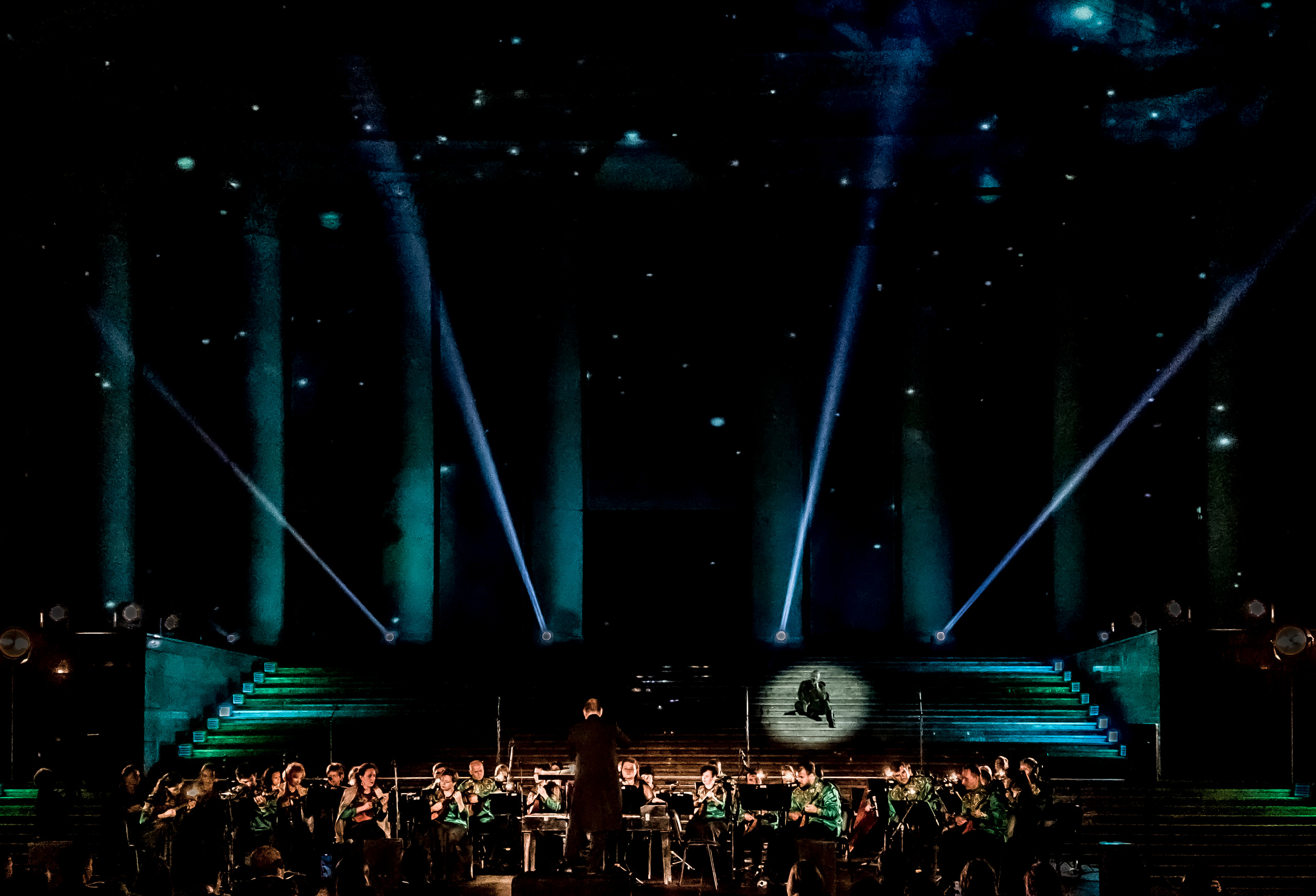 Концерт в день города Сочи на театральной площади Зимний театр. Фотограф в Сочи Юрий Шептаев