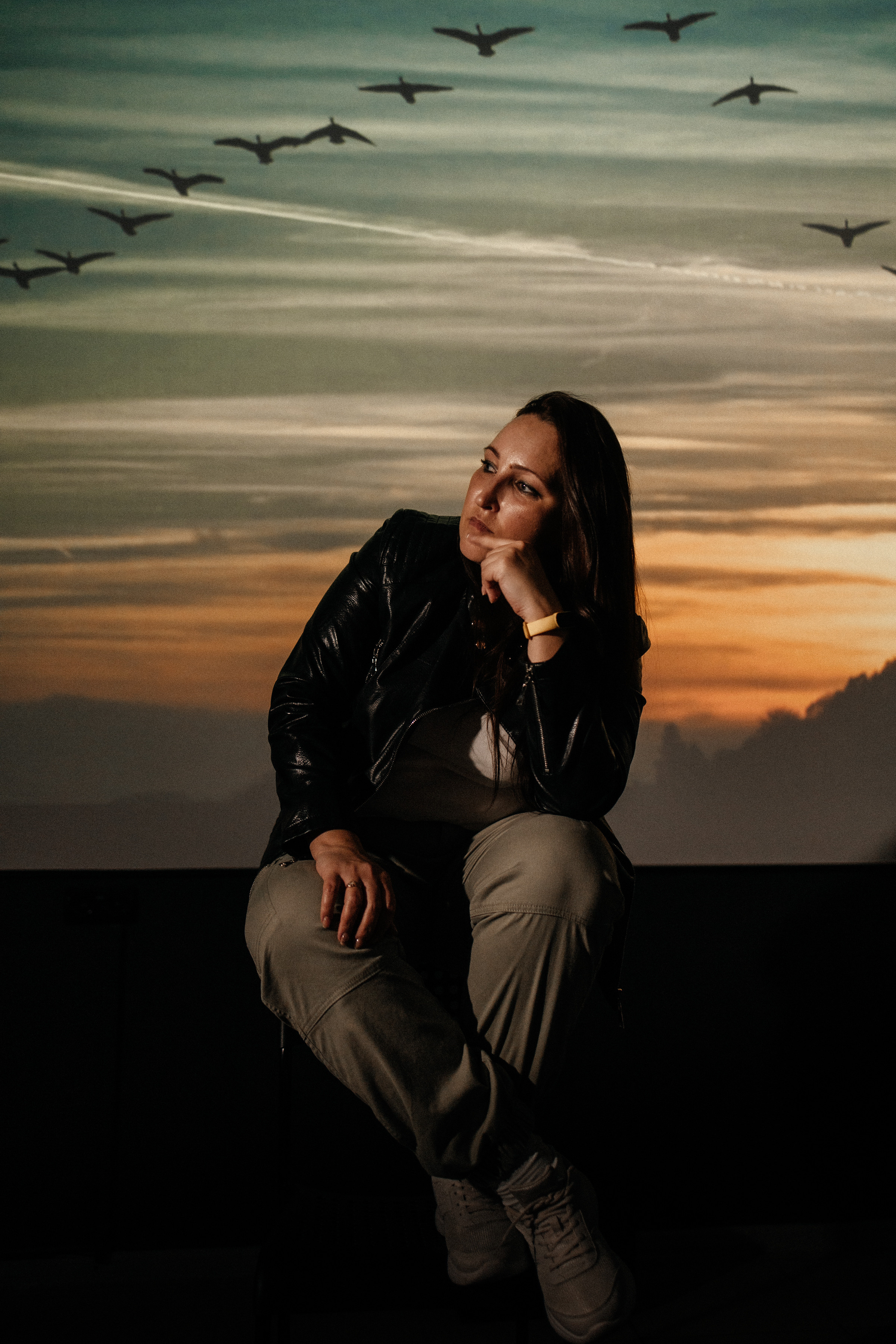 Съемка с проектором. Ольга Плаксина фотограф в Саратове