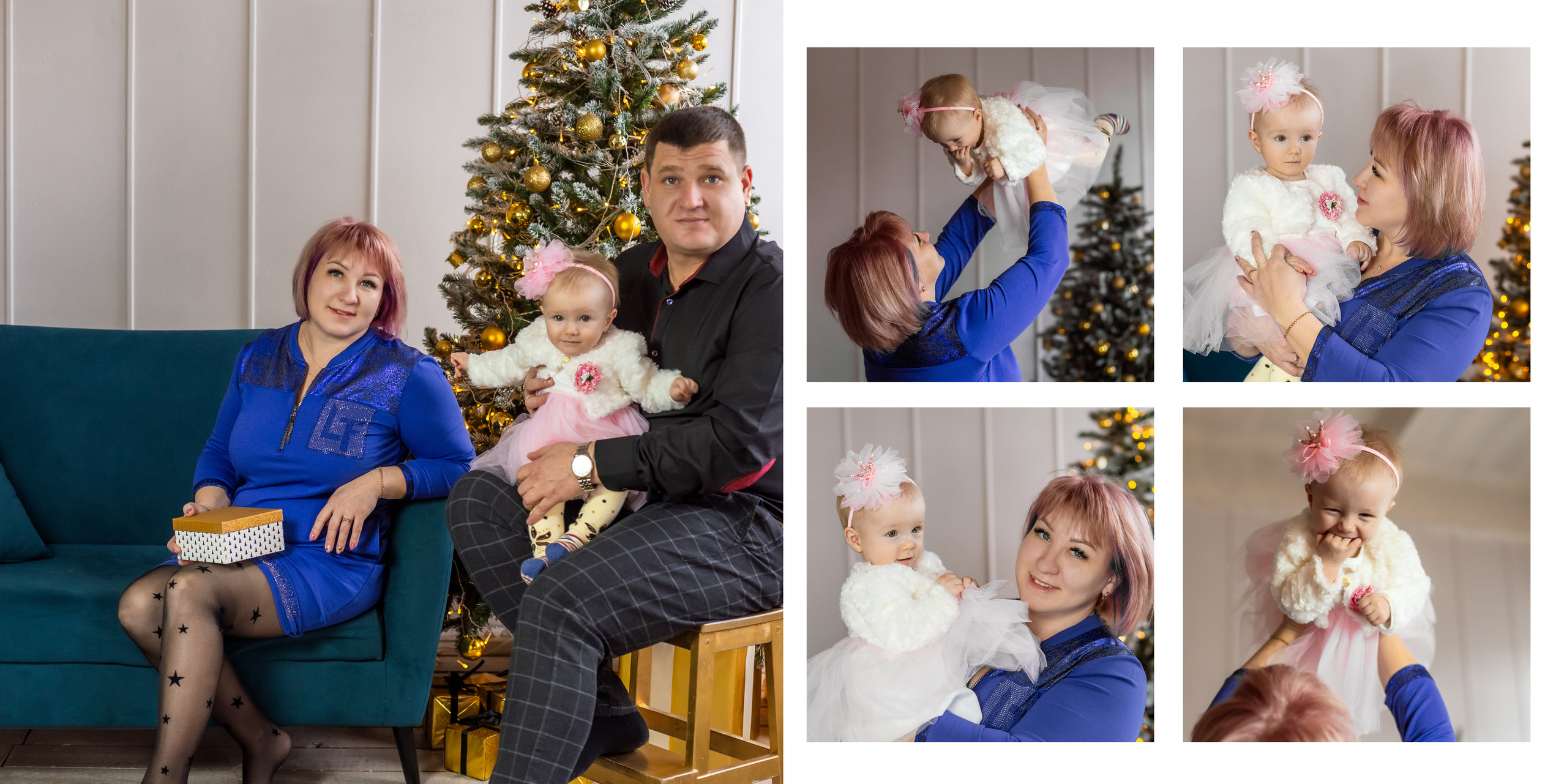 Новогодняя семейная фотосессия саратов. Ольга Плаксина фотограф в Саратове