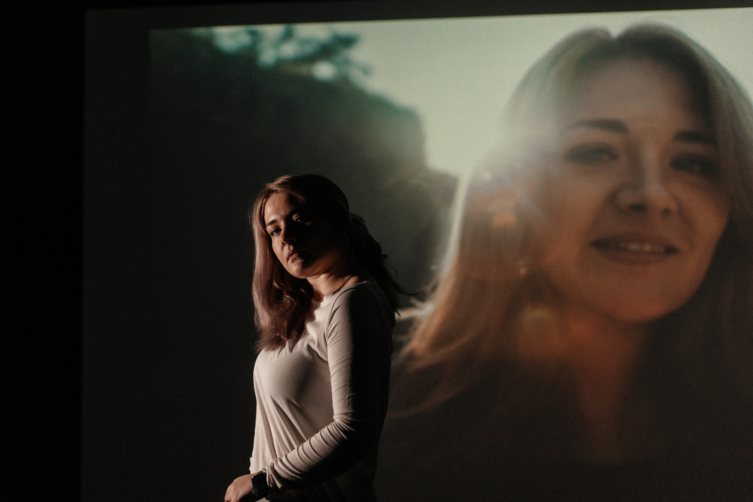 Съемка с проектором. Ольга Плаксина фотограф в Саратове