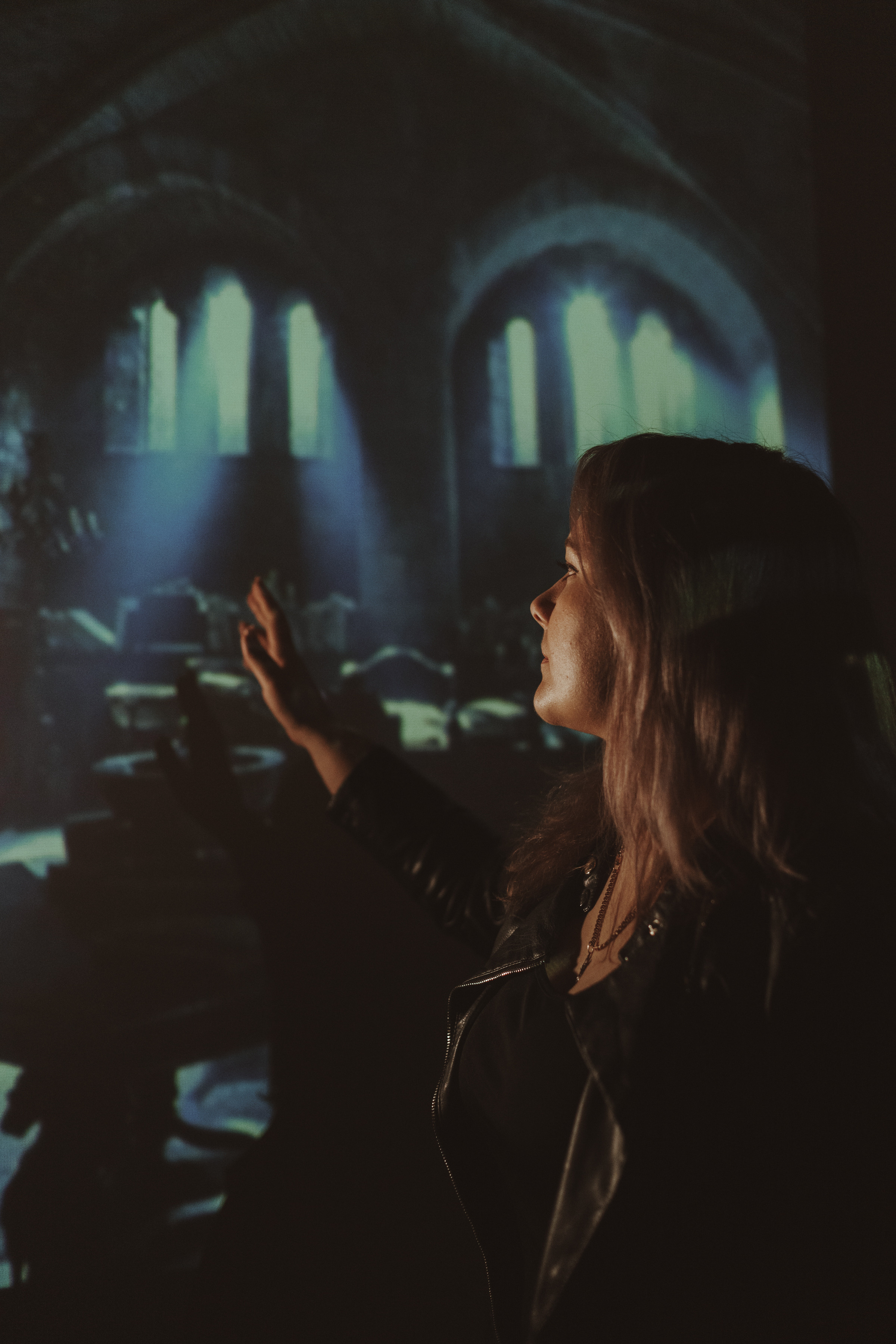 Съемка с проектором. Ольга Плаксина фотограф в Саратове