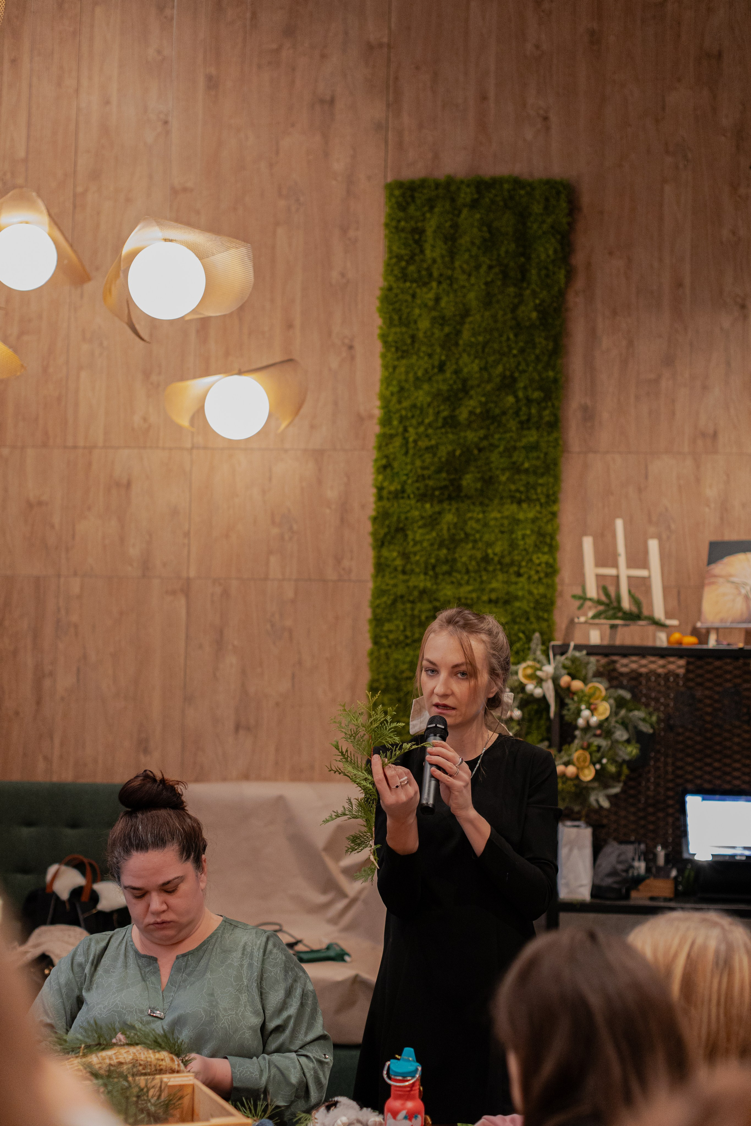 Мк Новогодний Венок. Анастасия Ракчеева Художник