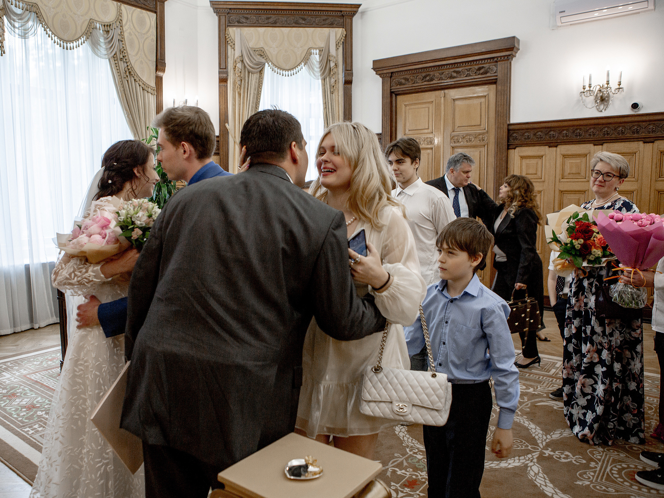 Свадьба с гостями. Свадебный и портретный фотограф Москва