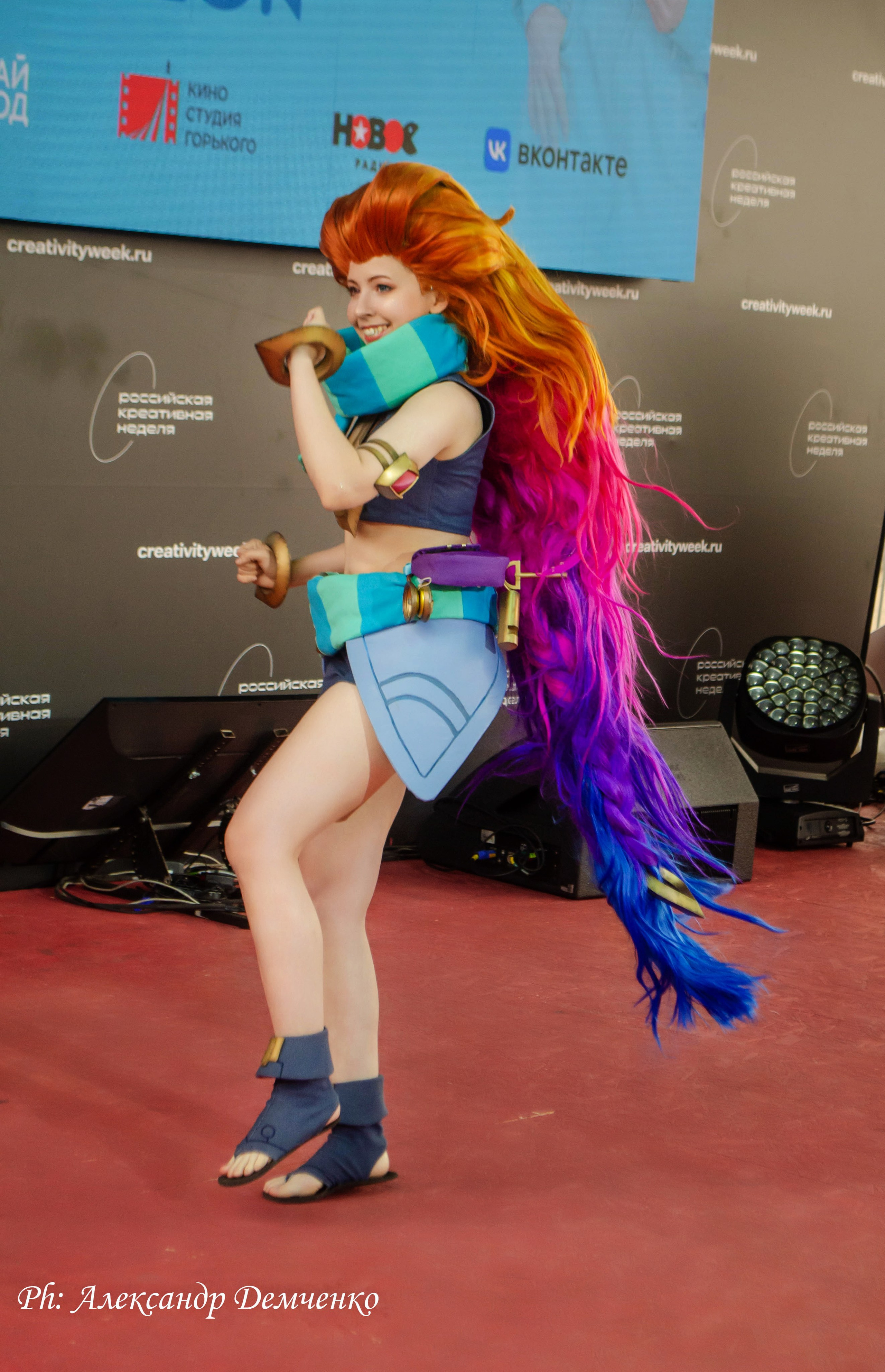 Фотосессия в Парке Горького на Лидеры молодого контента