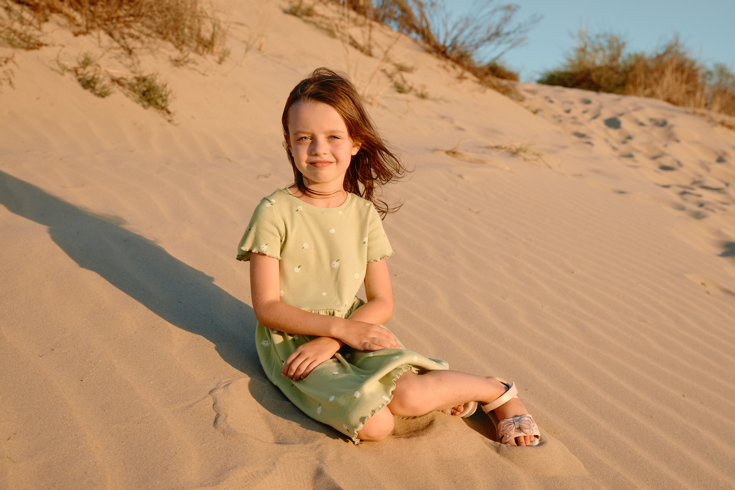 Семейная фотосессия на пляже возле санатория «Эллада»