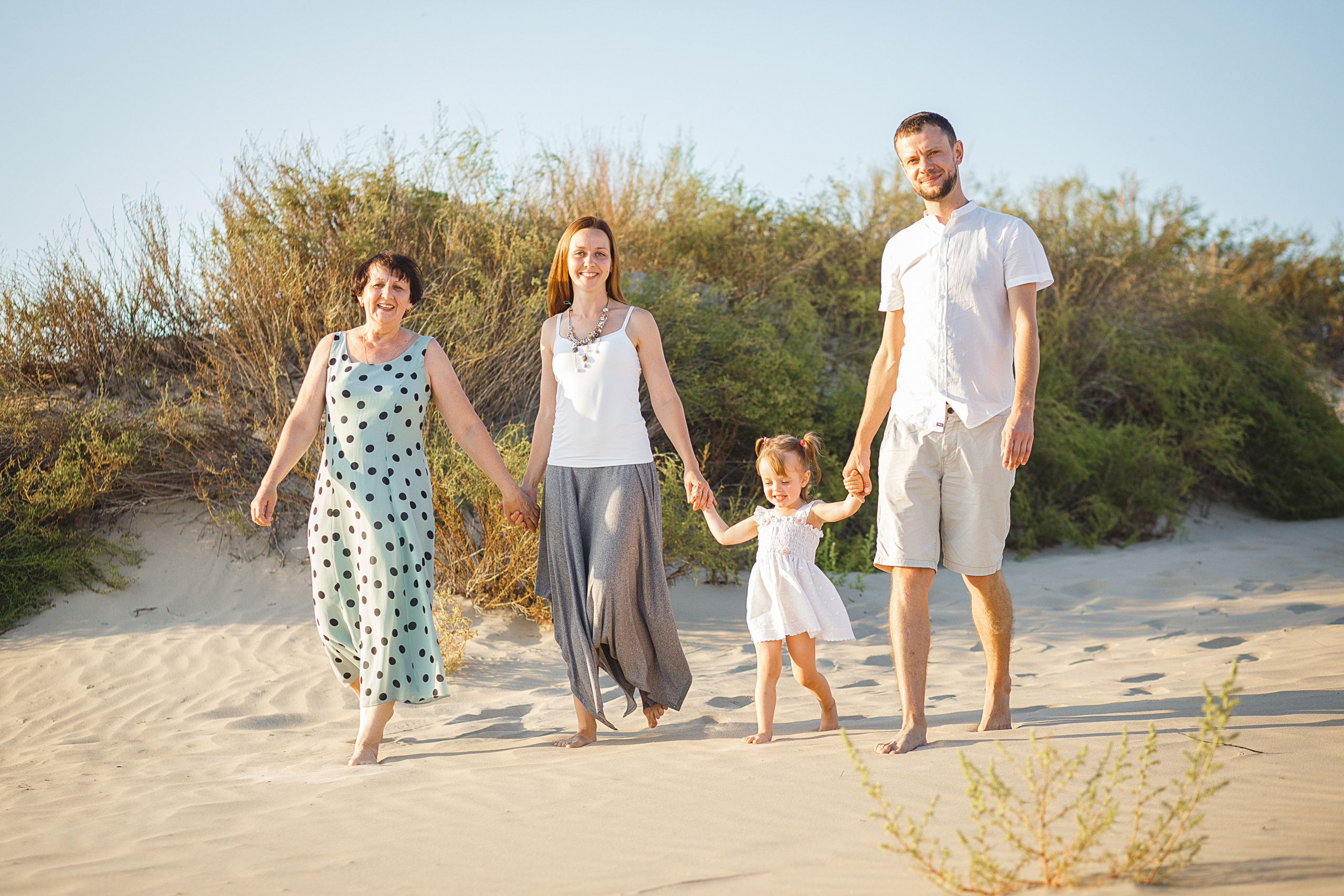 Семейная фотосессия для Максима, Лены и Майи