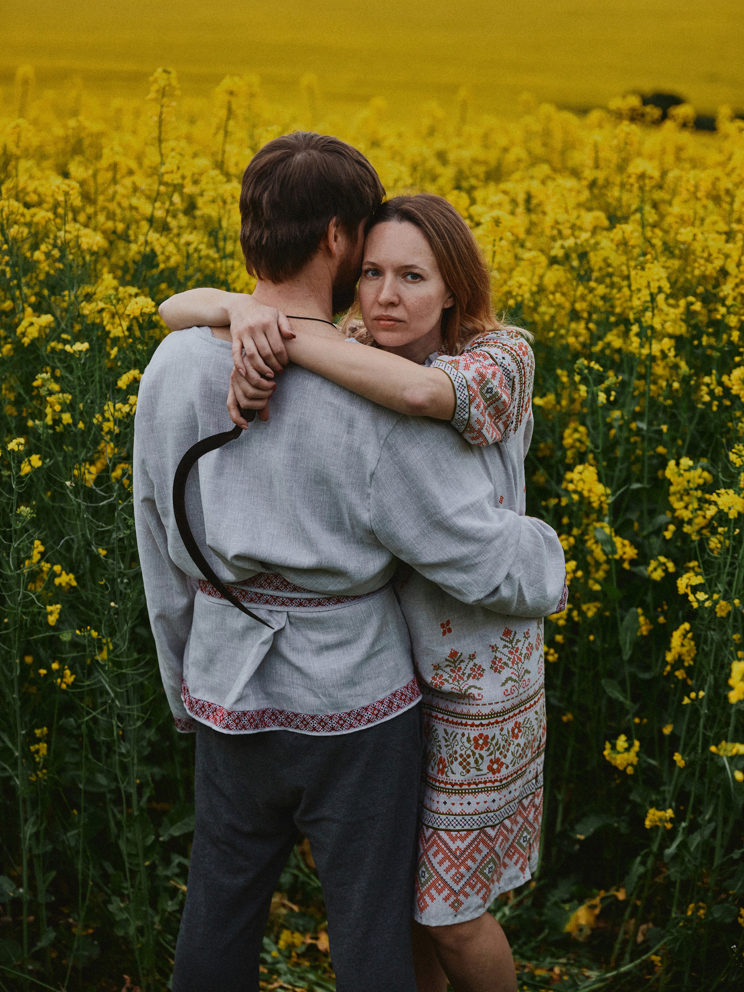 Фотосессия славянская пара Анапа