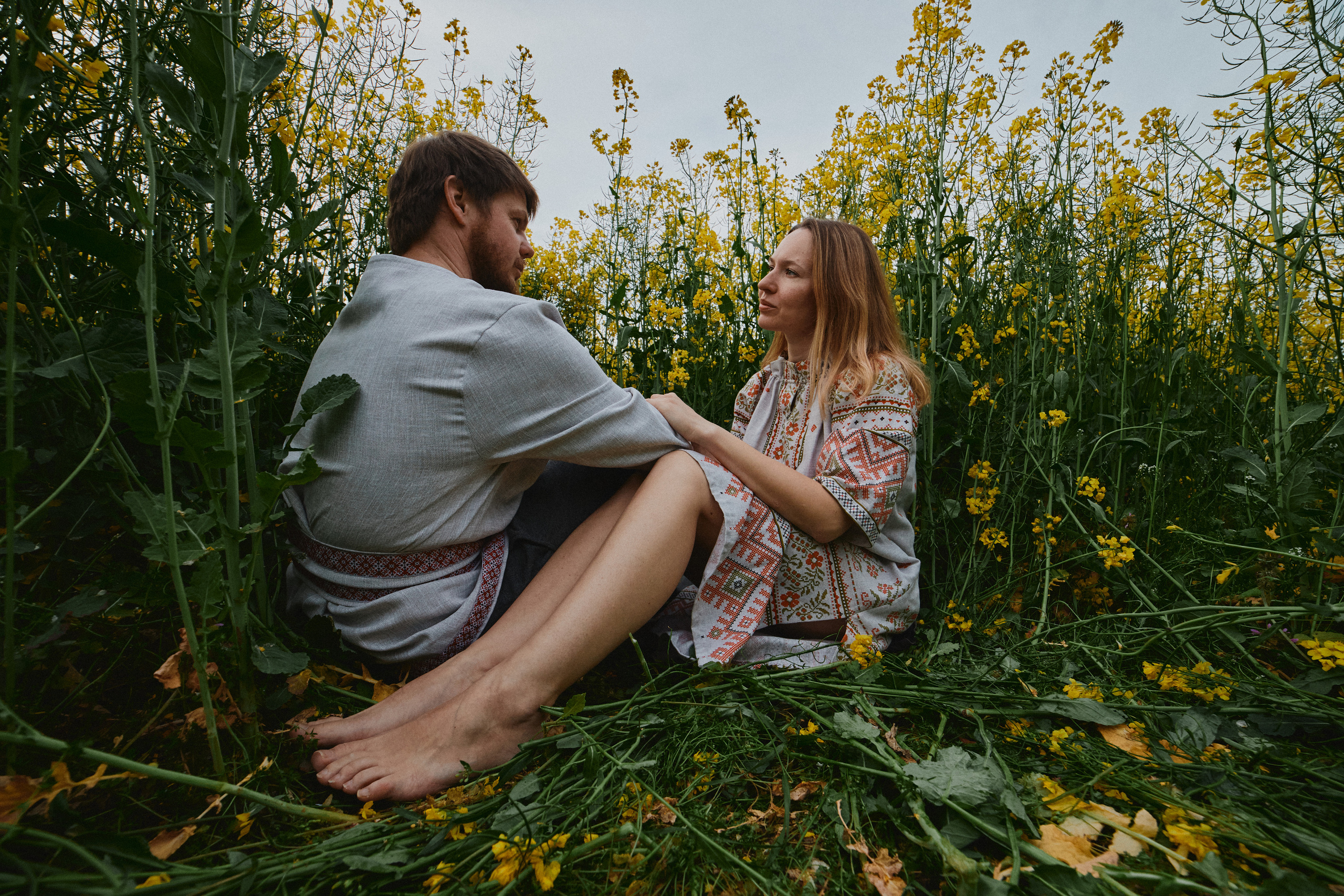 Лав стори для Димы и Насти в славянском стиле
