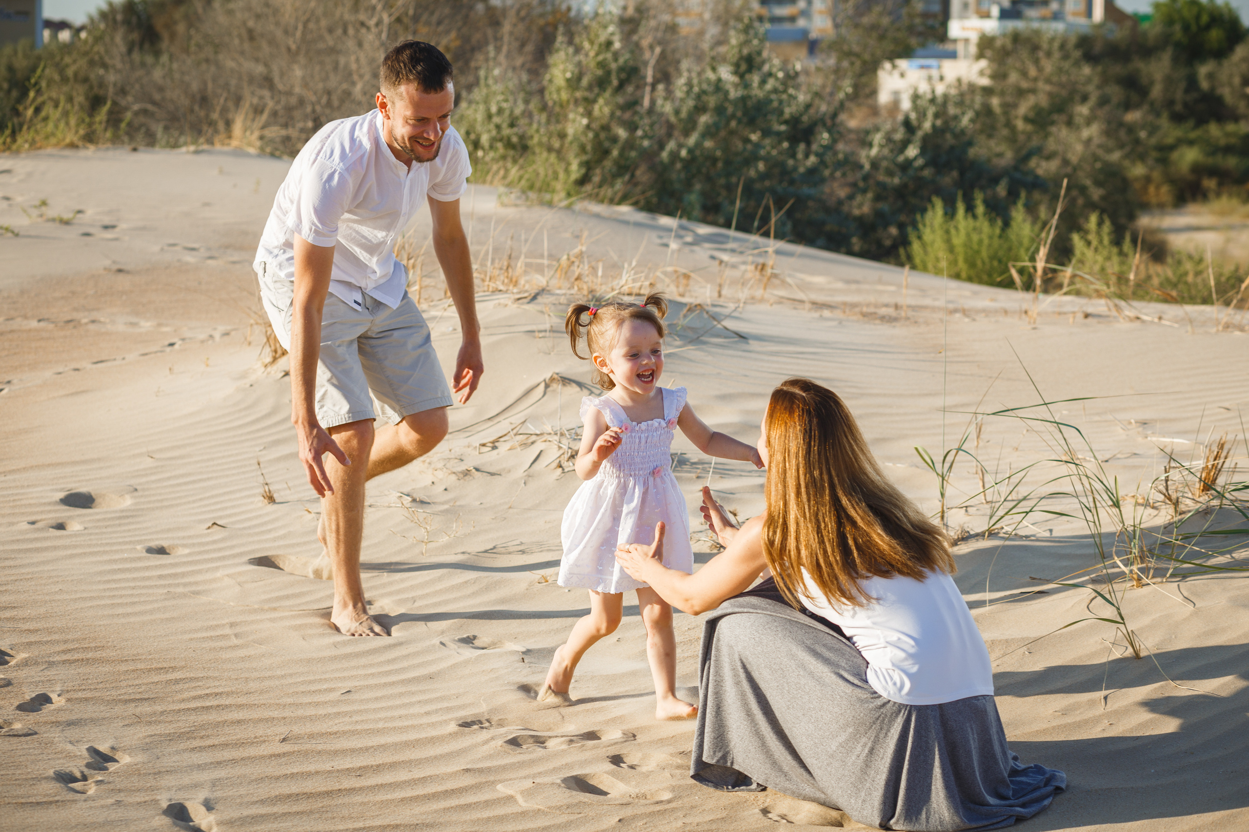 Семейная фотосессия для Максима, Лены и Майи