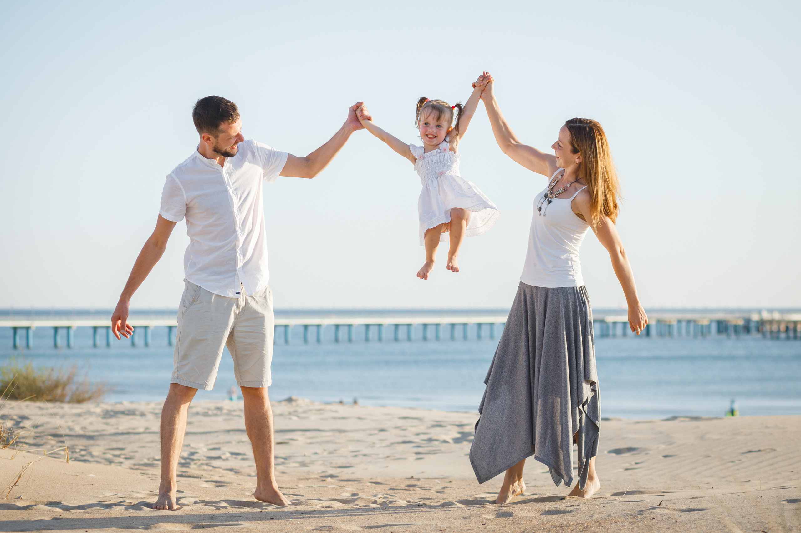 Семейная фотосессия для Максима, Лены и Майи