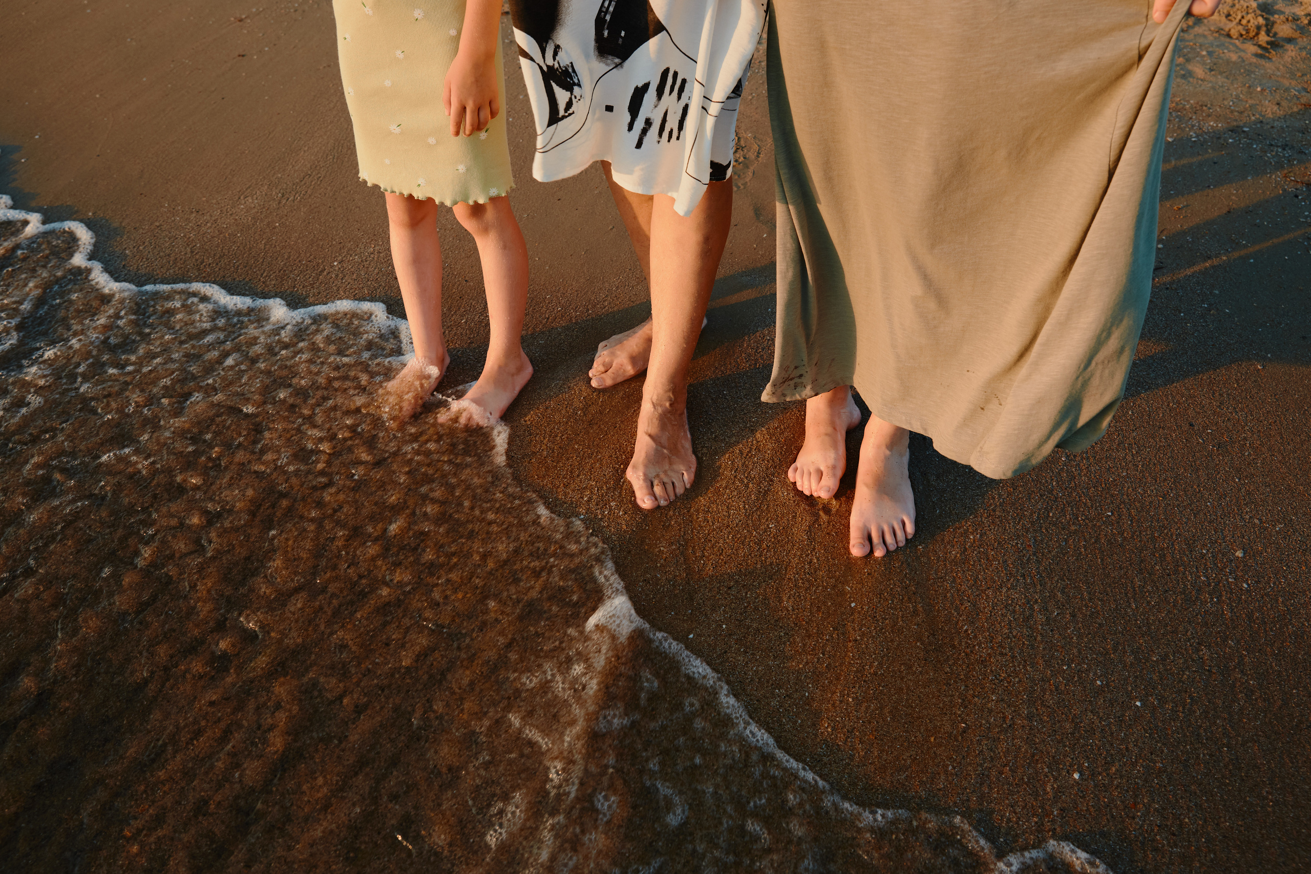 Семейная фотосессия на пляже возле санатория «Эллада»