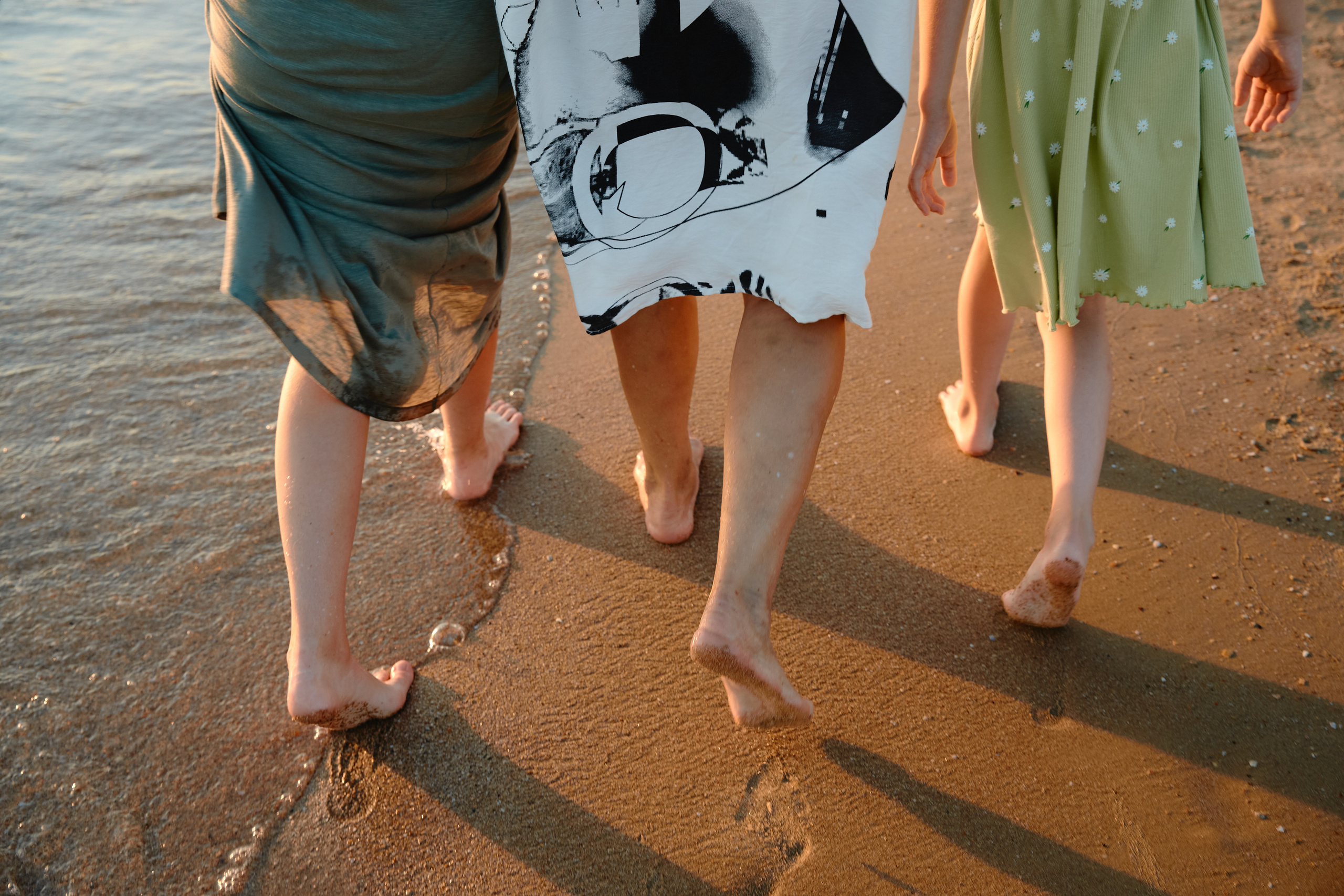 Семейная фотосессия на пляже возле санатория «Эллада»