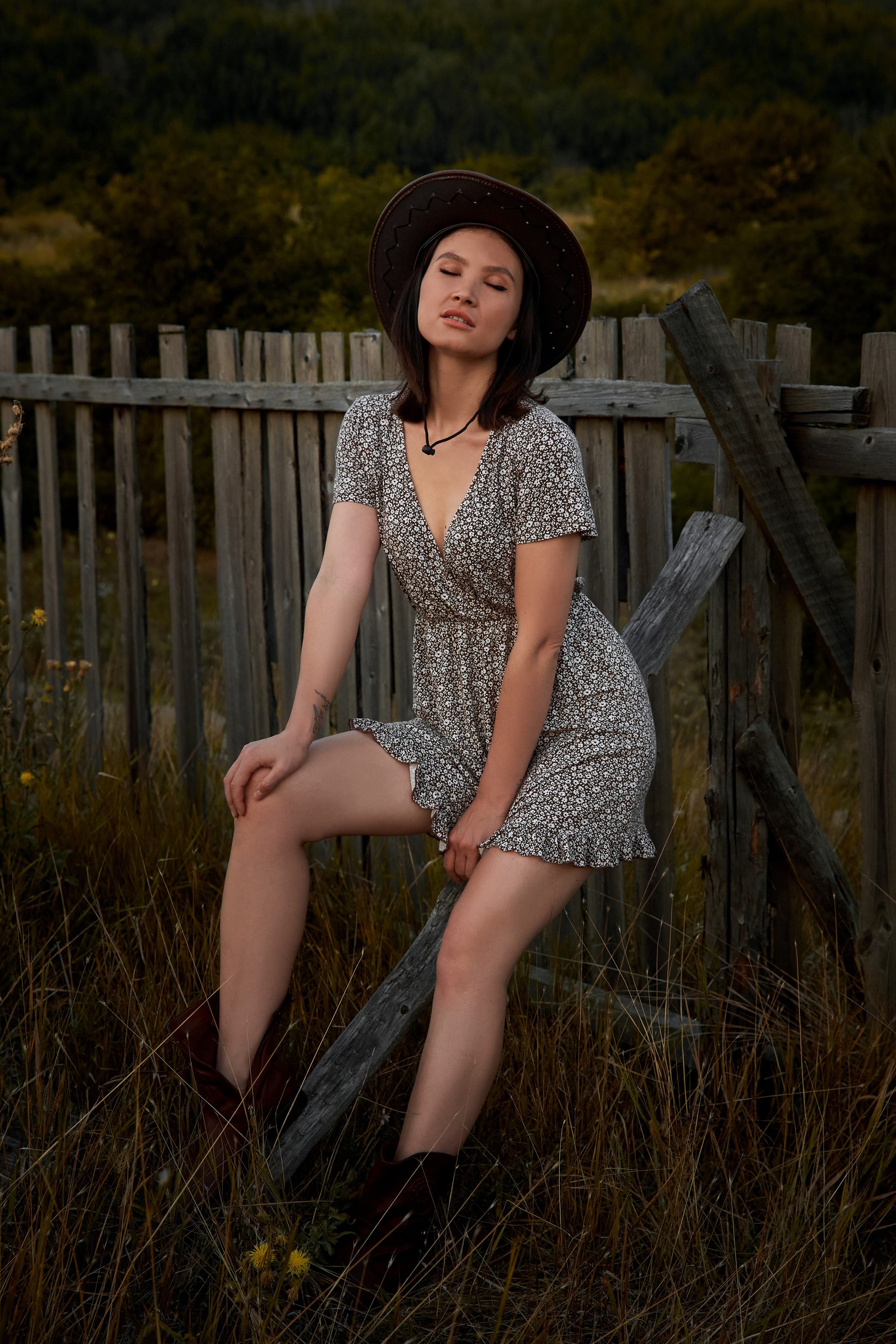 Индивидуальная фотосессия для Ренаты в кантри стиле