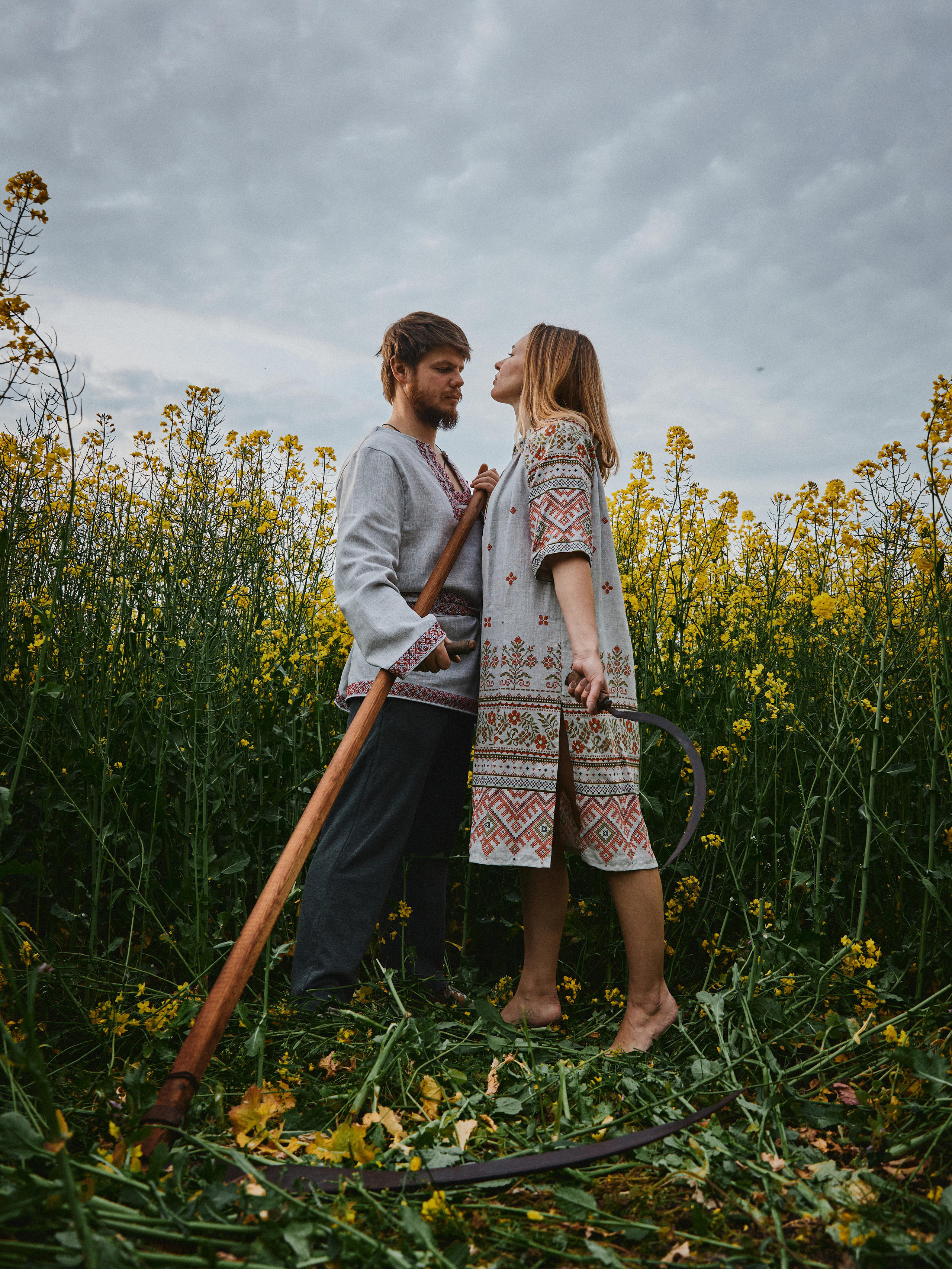 Лав стори для Димы и Насти в славянском стиле