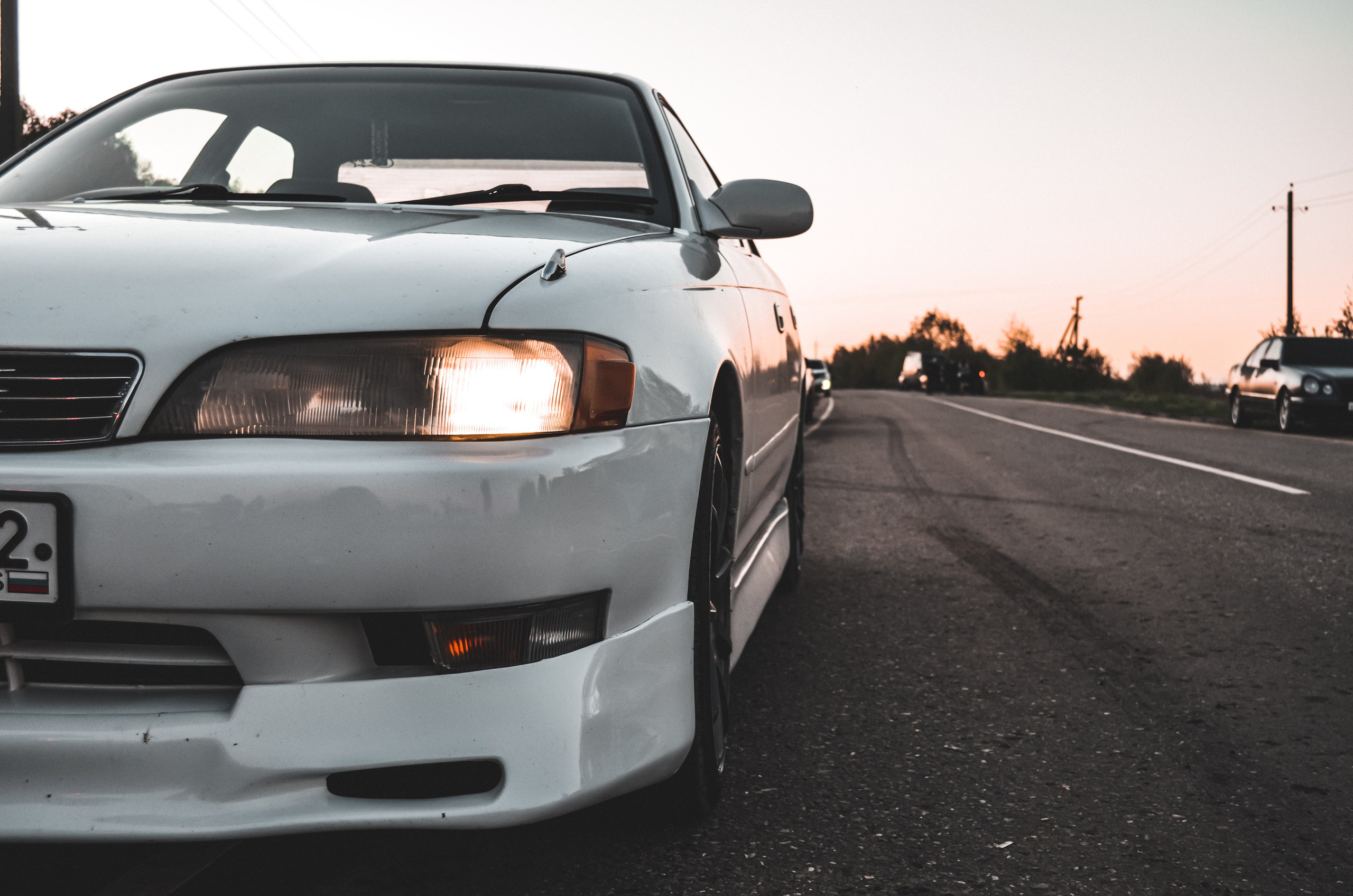 Фотосессия автомобиля: погружение в стиль вашего авто. Toyota Mark II. Ирина Санрайз — Автомобильный фотограф в Москве