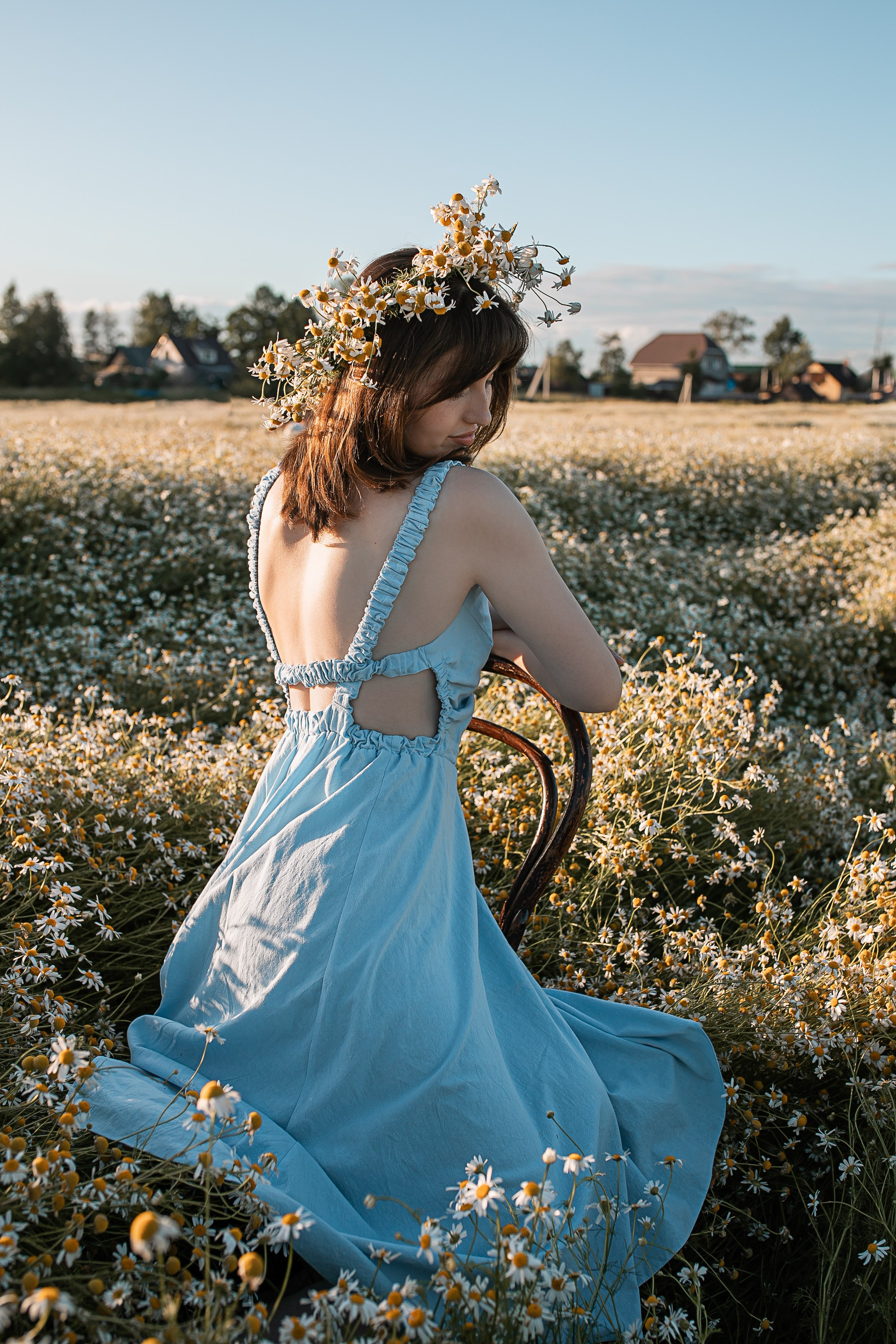 Оксана. Фотодень в ромашках. Свадебный и семейный фотограф в Колпино и СПб Юлия Папанова