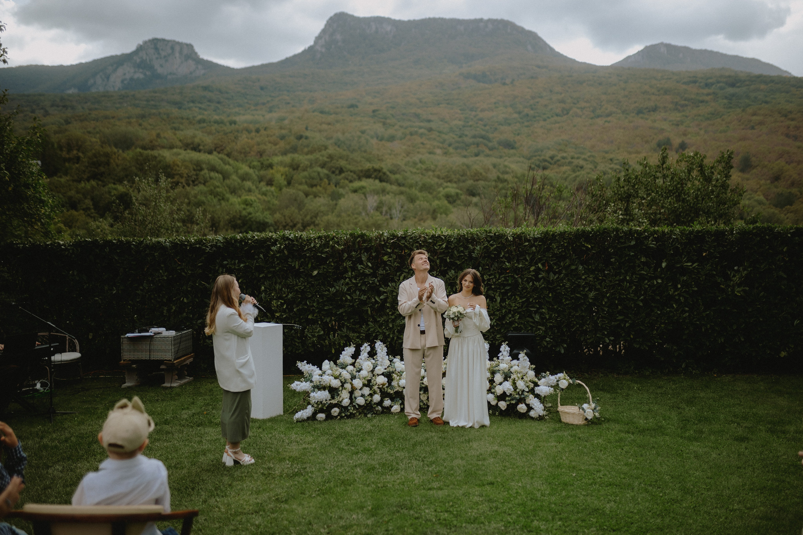 Дима и Настя | Rainy mountain wed | Крым. Свадебный фотограф в Санкт-Петербурге Анастасия Селиванова
