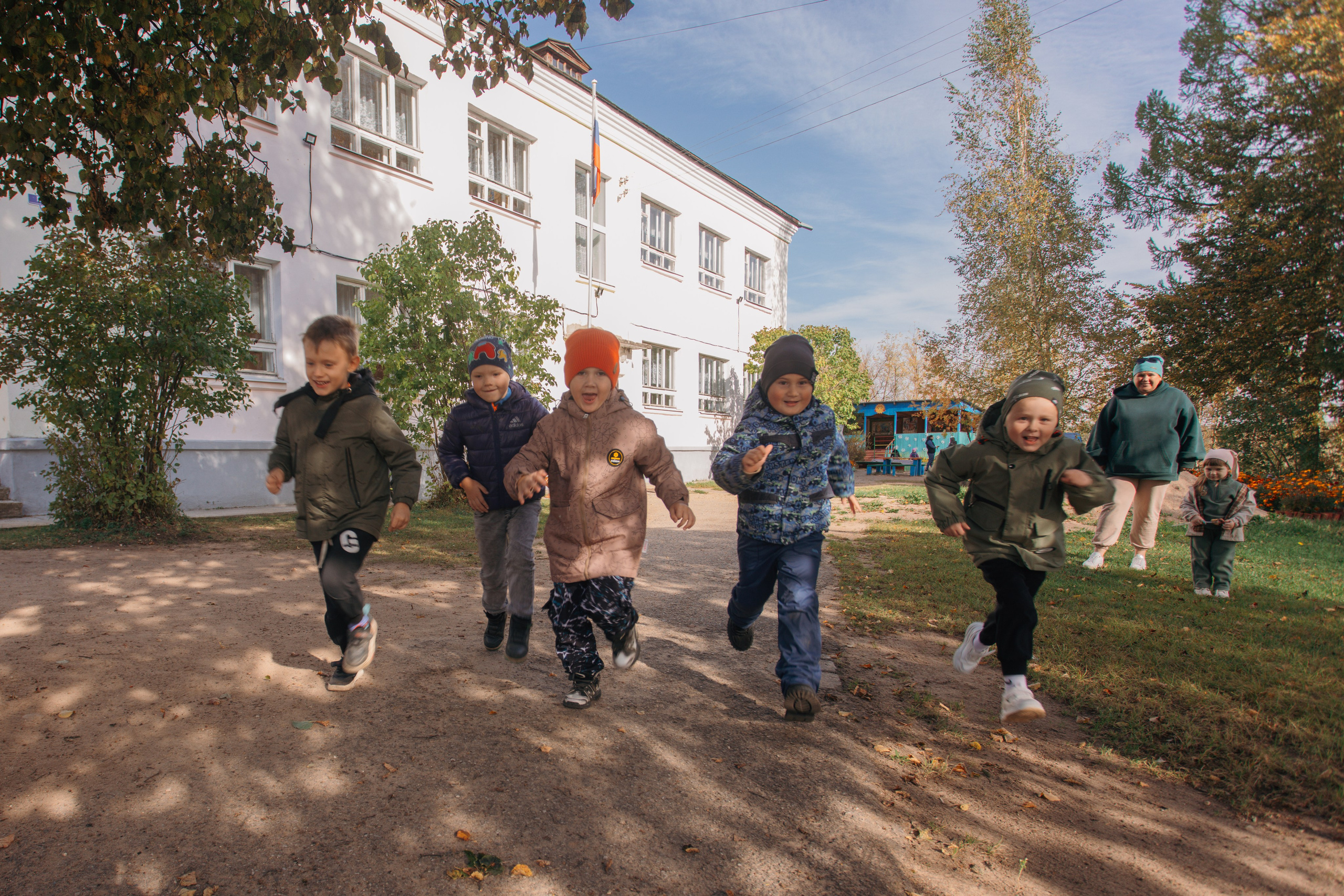 Детский сад № 20. Фотосессия для выпускного альбома. Студия выпускных альбомов Остров