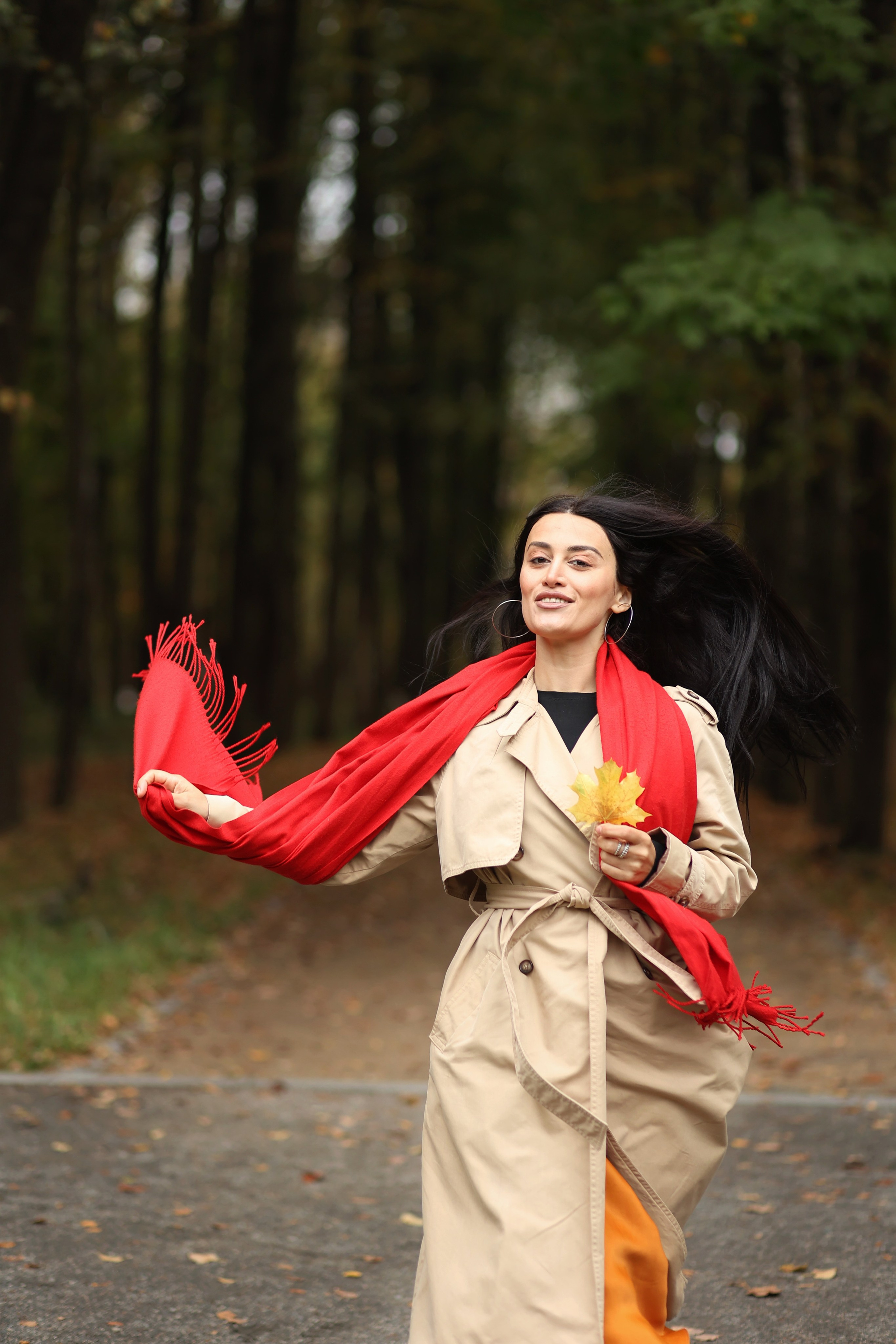 Осенняя фотосессия. Портретный фотограф Москва