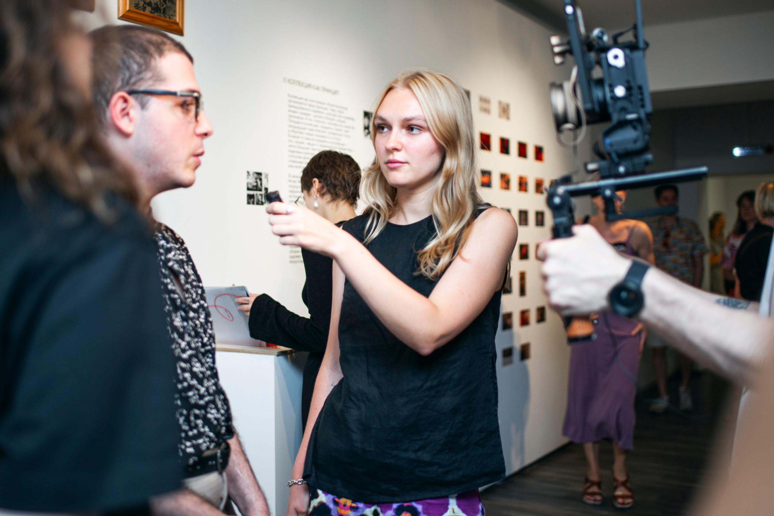 Открытие выставки в ММОМА «Коллекция». Фотограф в Москве Алейникова Евгения