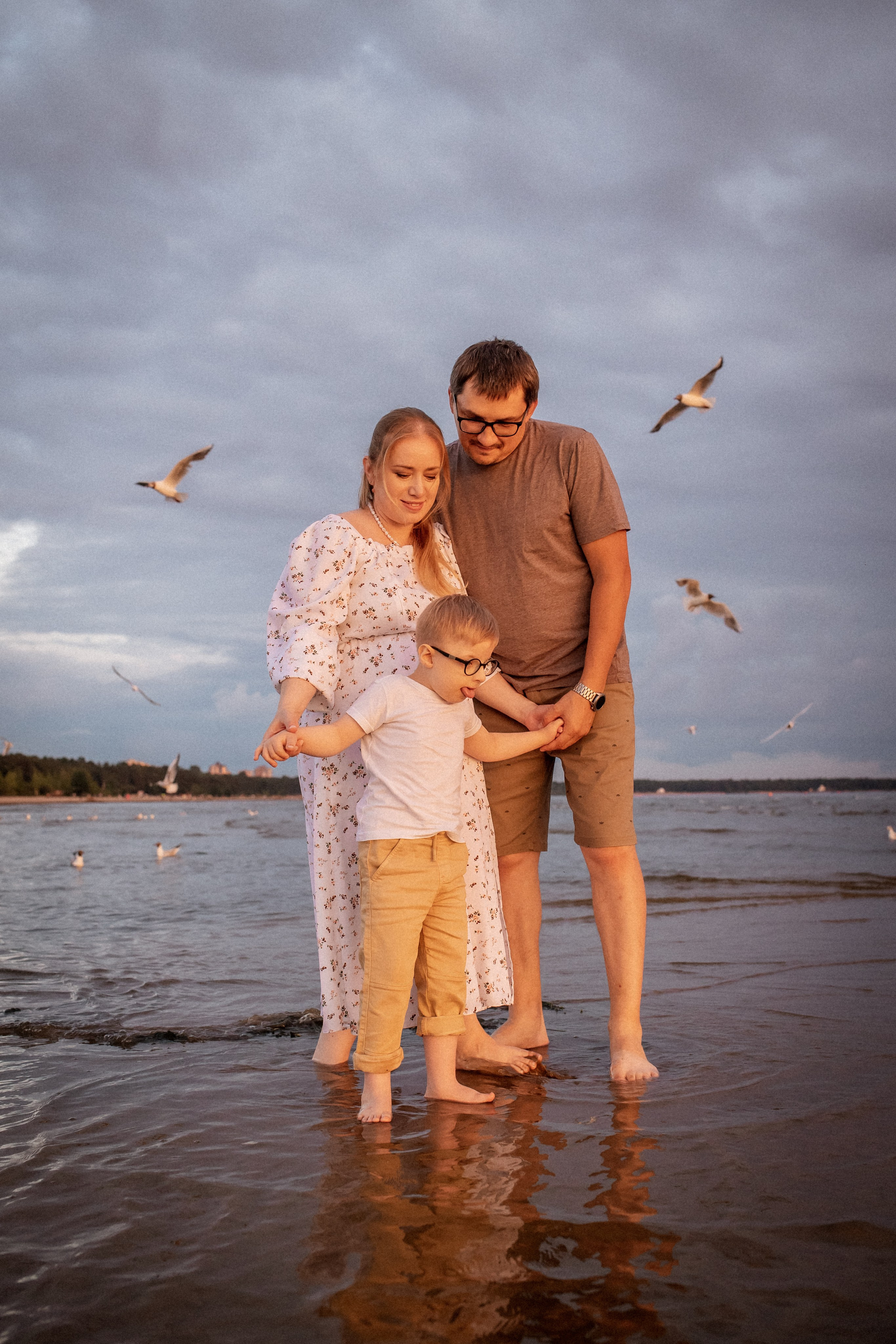 Юра, Марина и Саша. Свадебный и семейный фотограф в Санкт- Петербурге