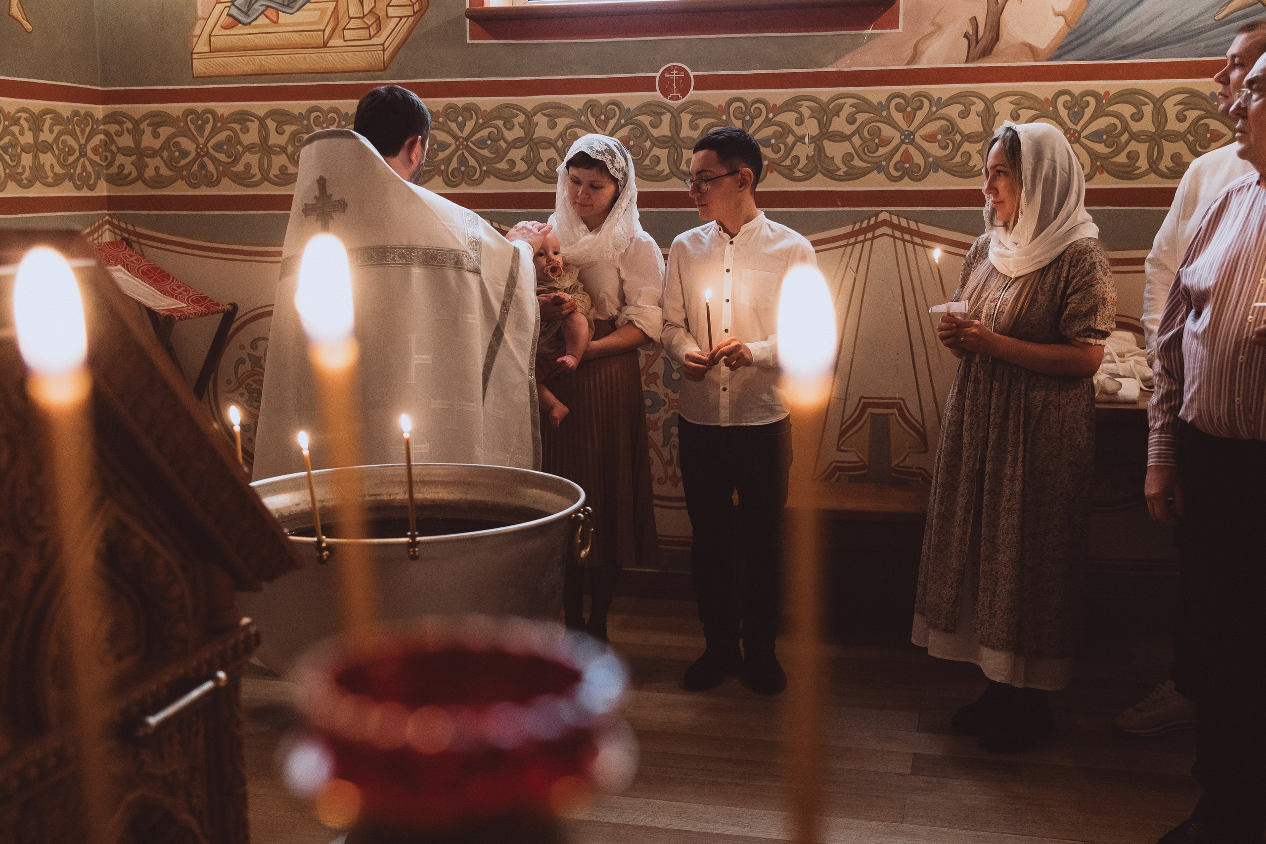 Таинство Крещения Николь в Гефсиманском Черниговском ските. Детский и семейный фотограф в Пушкино, Мытищи, Москва Сергеева Светлана