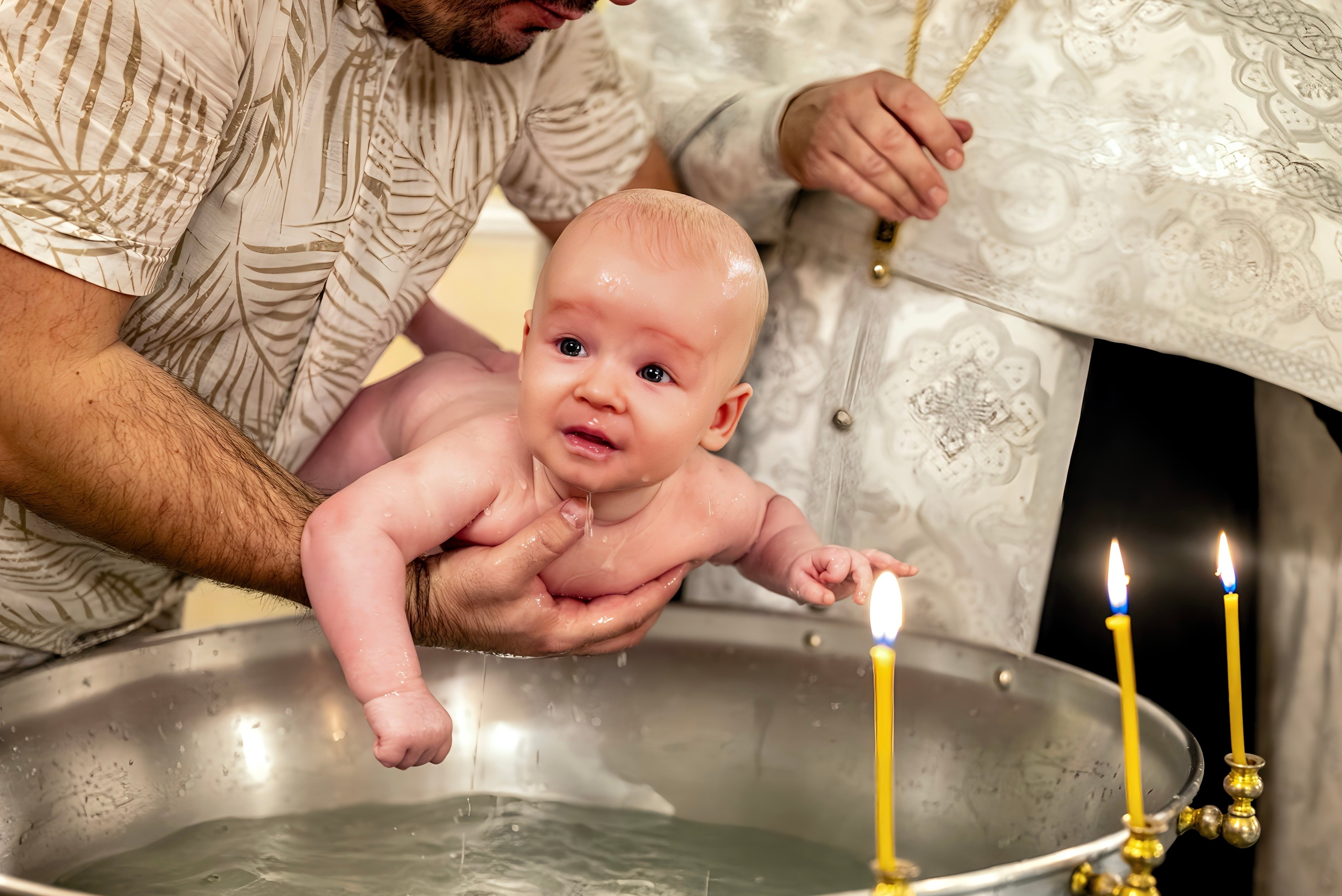 Крещение в церкви Петра и Февронии Муромских. Семейный и детский фотограф Москва