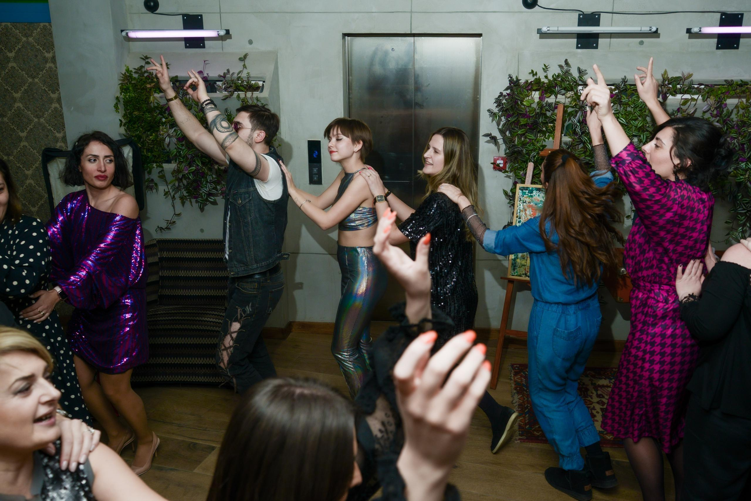 New year party. Фотограф Лика Гомиашвили Тбилиси Грузия