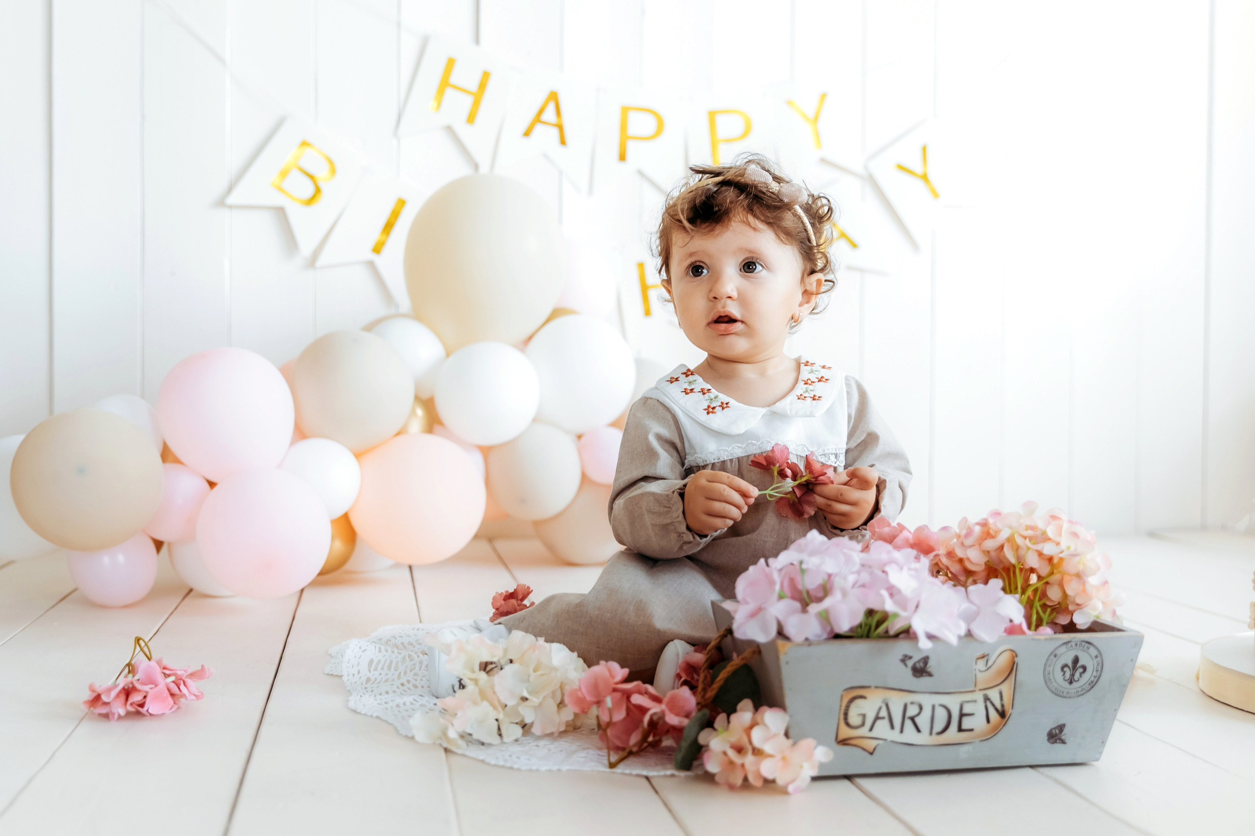 1 годик в студии. Семейный и репортажный фотограф в Иркутске Людмила Лиханская