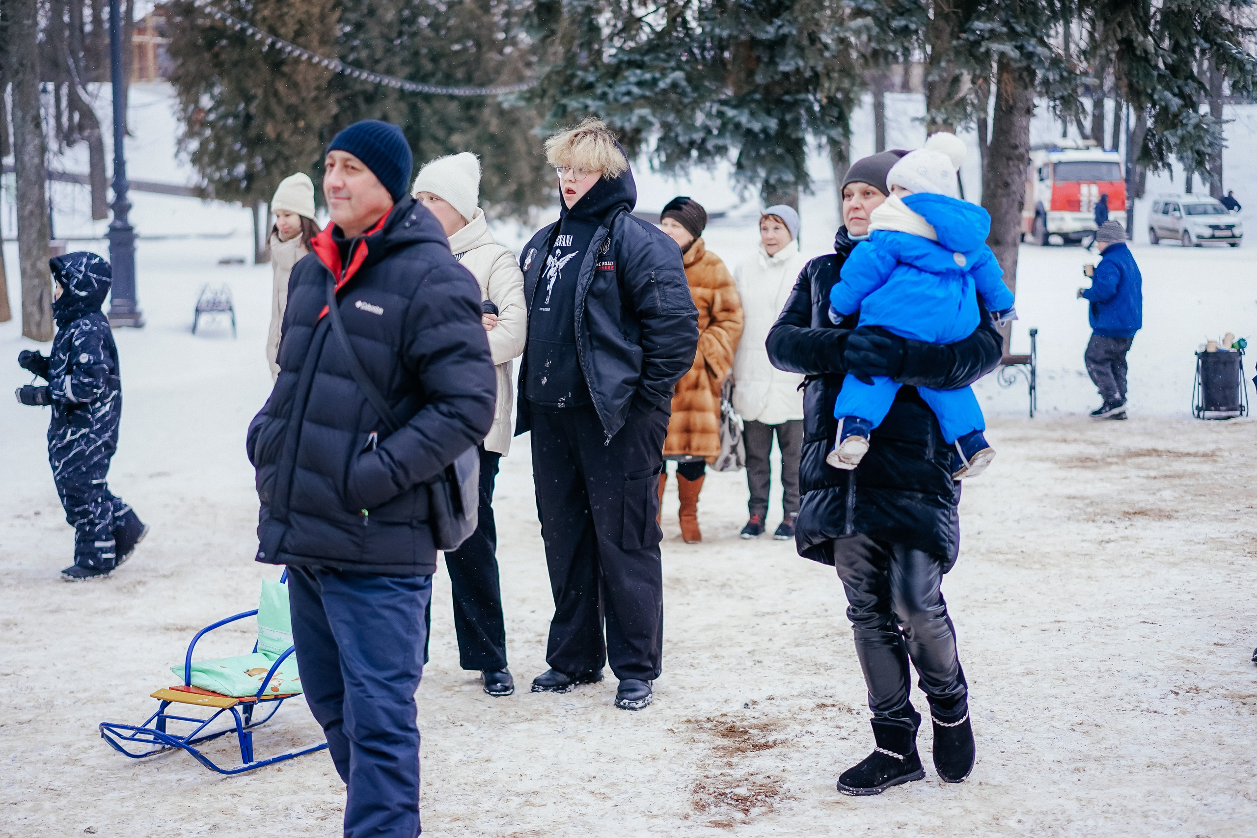 «Предновогодний переполох» Лопатинский сад, 14.12.2024. Фотограф и видеограф Смоленск | Студия Цезарь