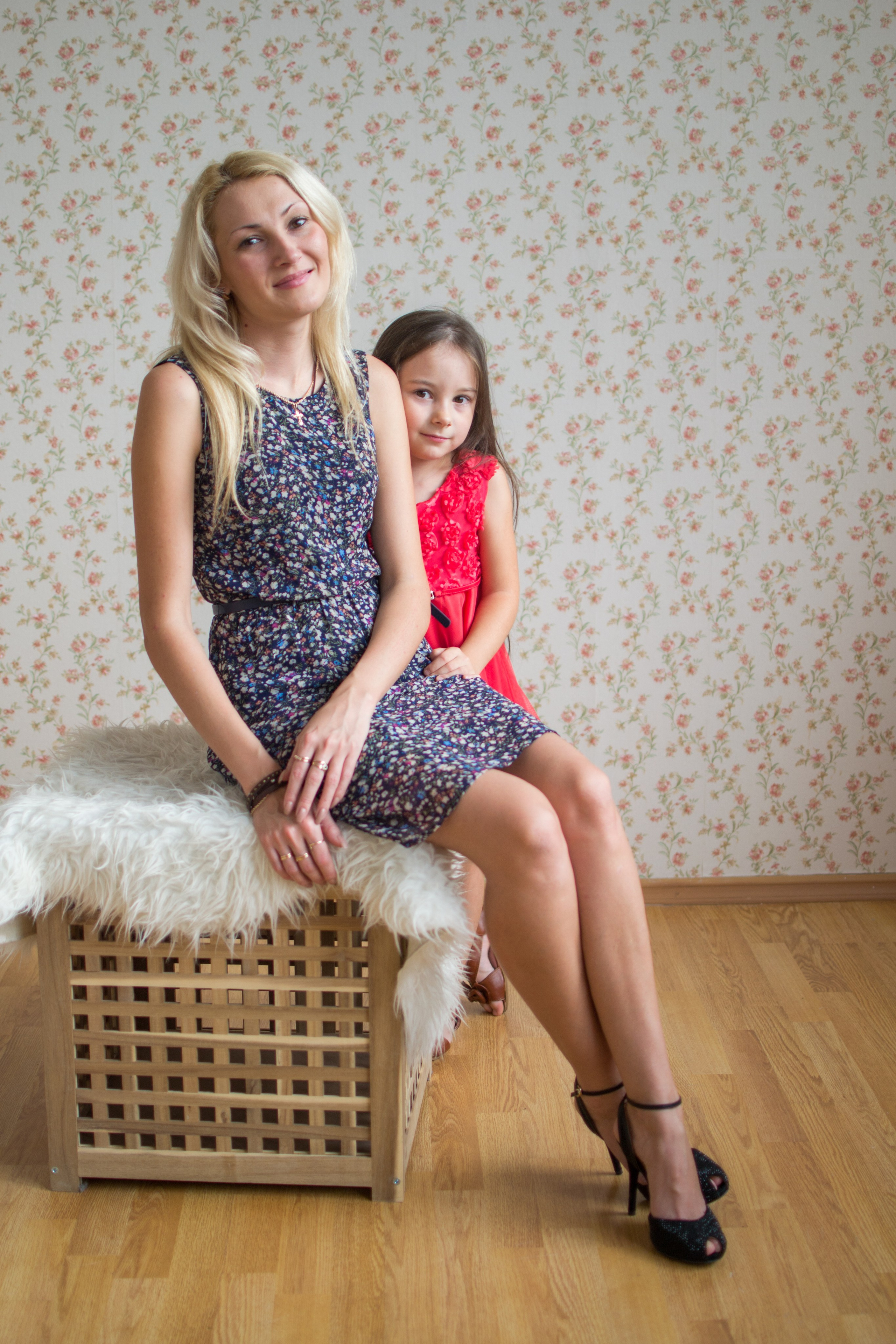 Светлана с дочерью Кристиной. Портретный креативный творческий фотограф в Казани Михаил Бушенев