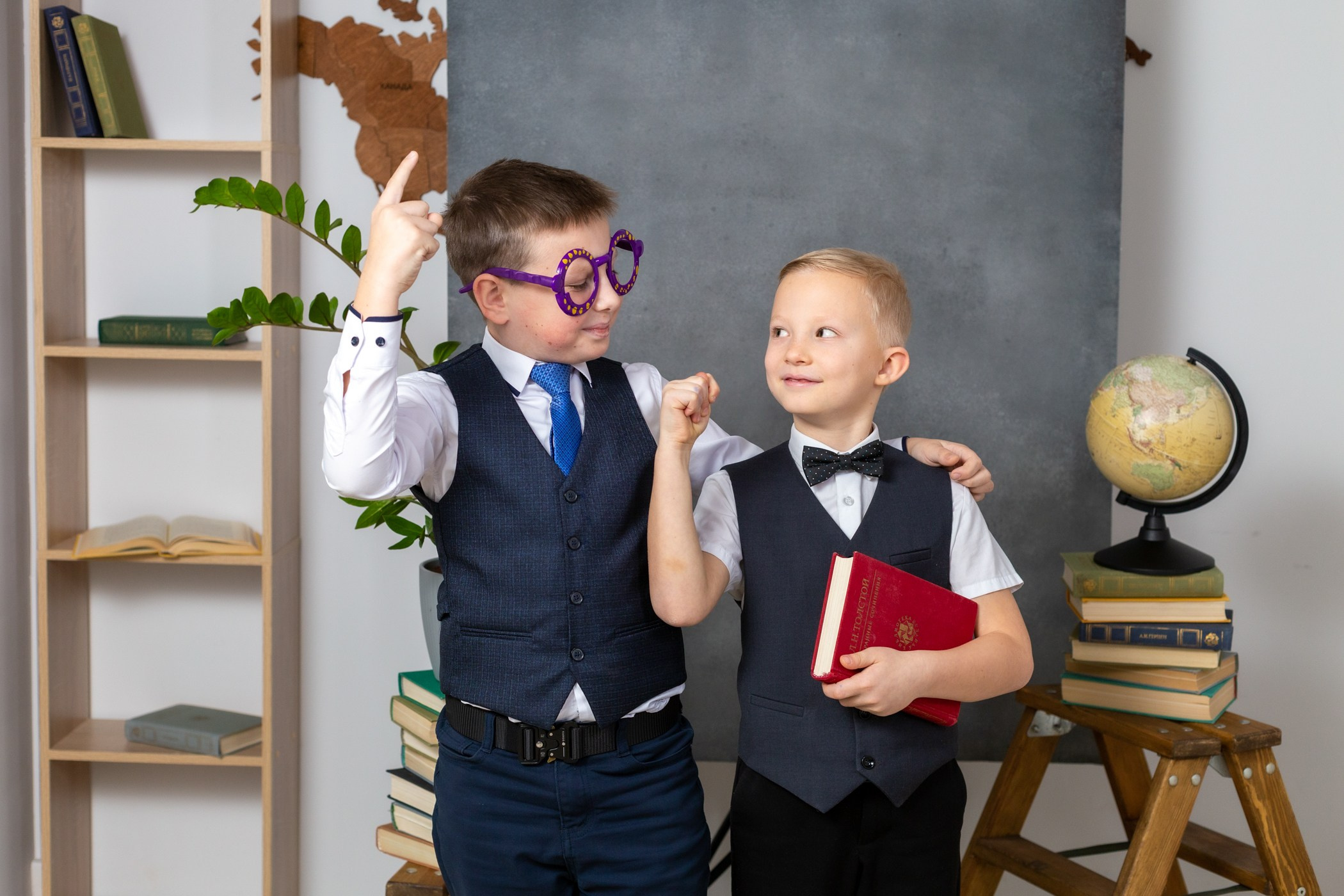 Съёмки в студии. Школьный фотограф в Зеленограде и Москве Оксана Гусева