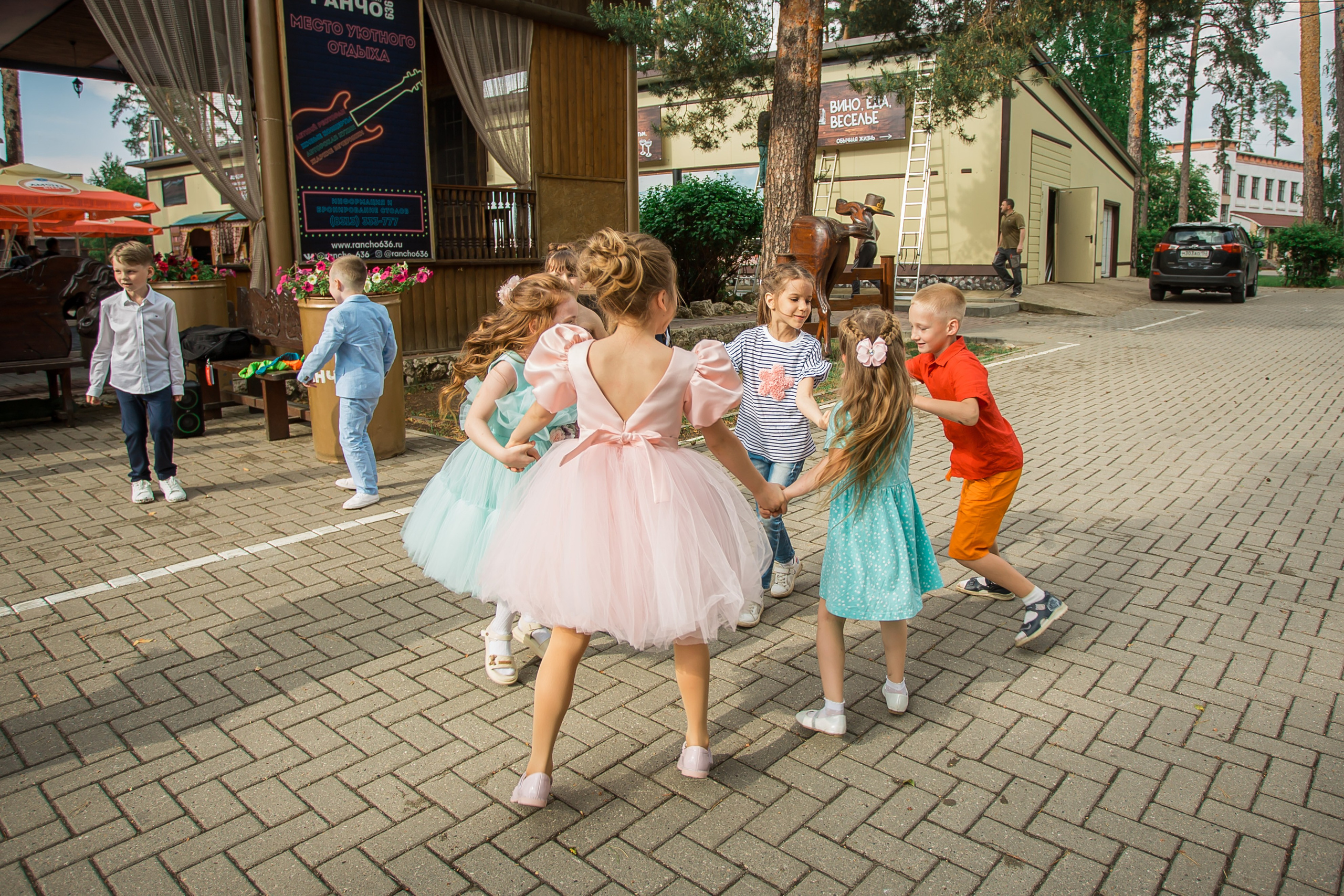 Выпускной детского сада на Ранчо. Фотографиня Мария Дикова