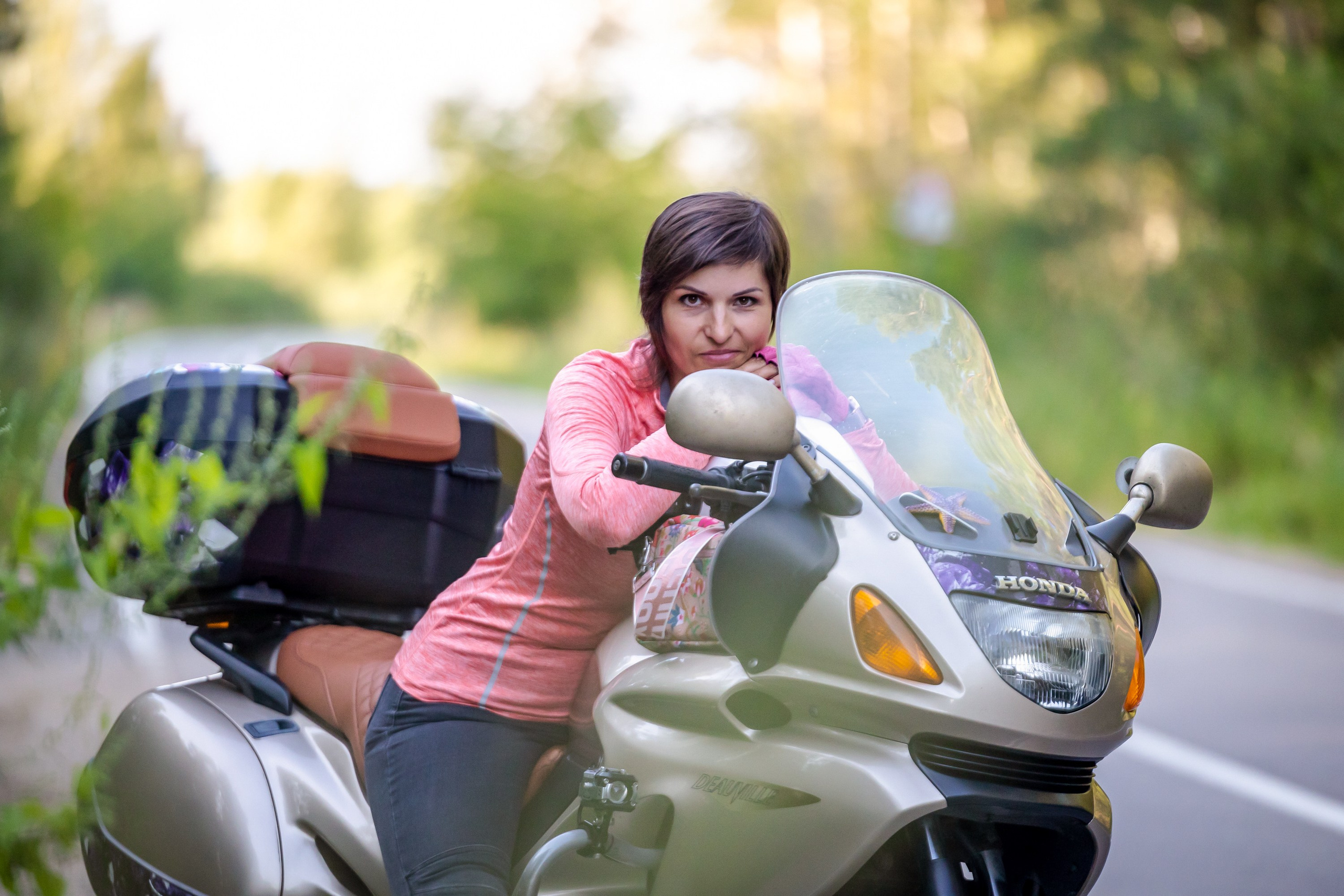 Татьяна. Фотосет в дороге. Фотограф Владимир Охрименко