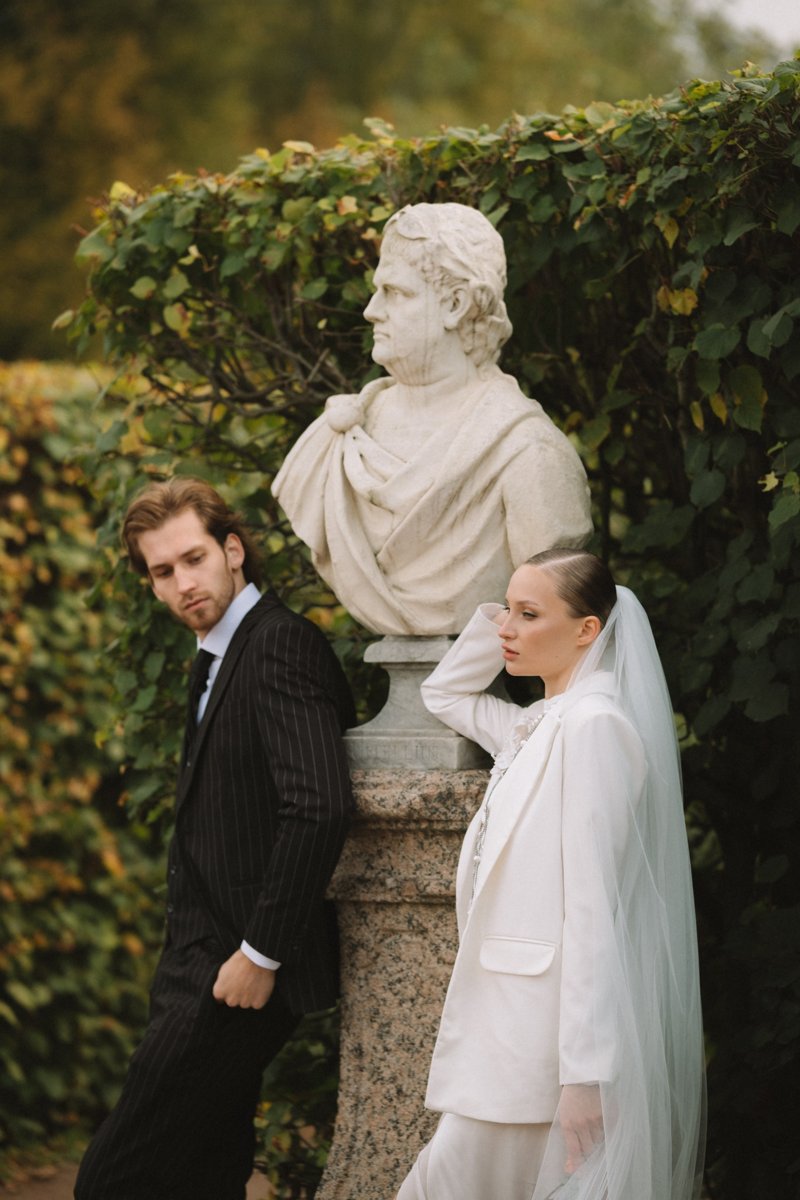 Михаил и Ксения в усадьбе Кусково. Фотограф в Москве Ольга Елоева