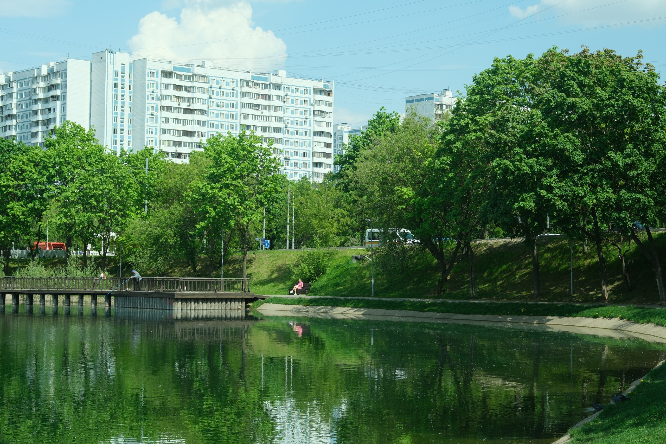 Кировоградские каскадные пруды 2024. Улица, люди, жизнь…